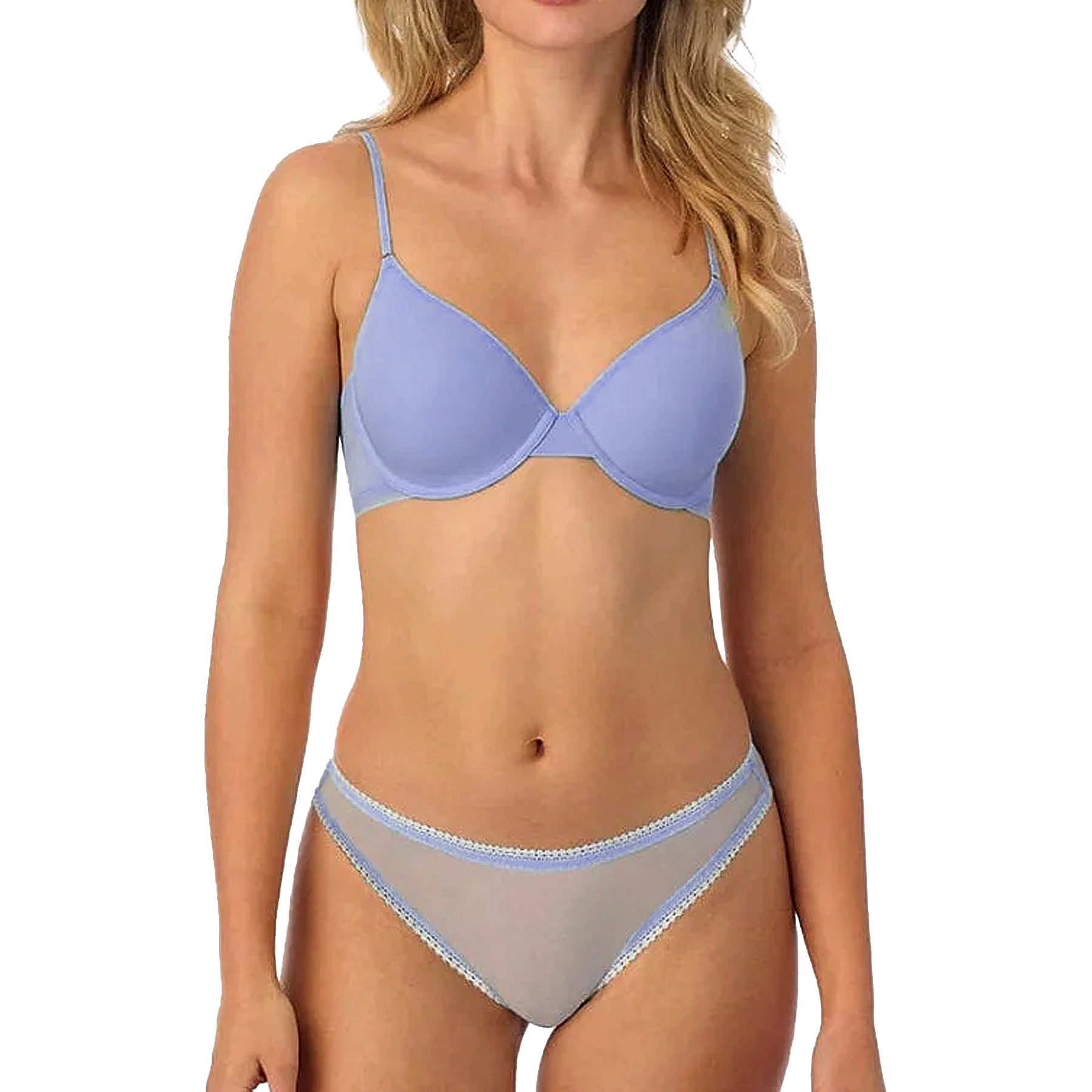 OnGossamer Mesh Hip Bikini 3202 Riverside Set