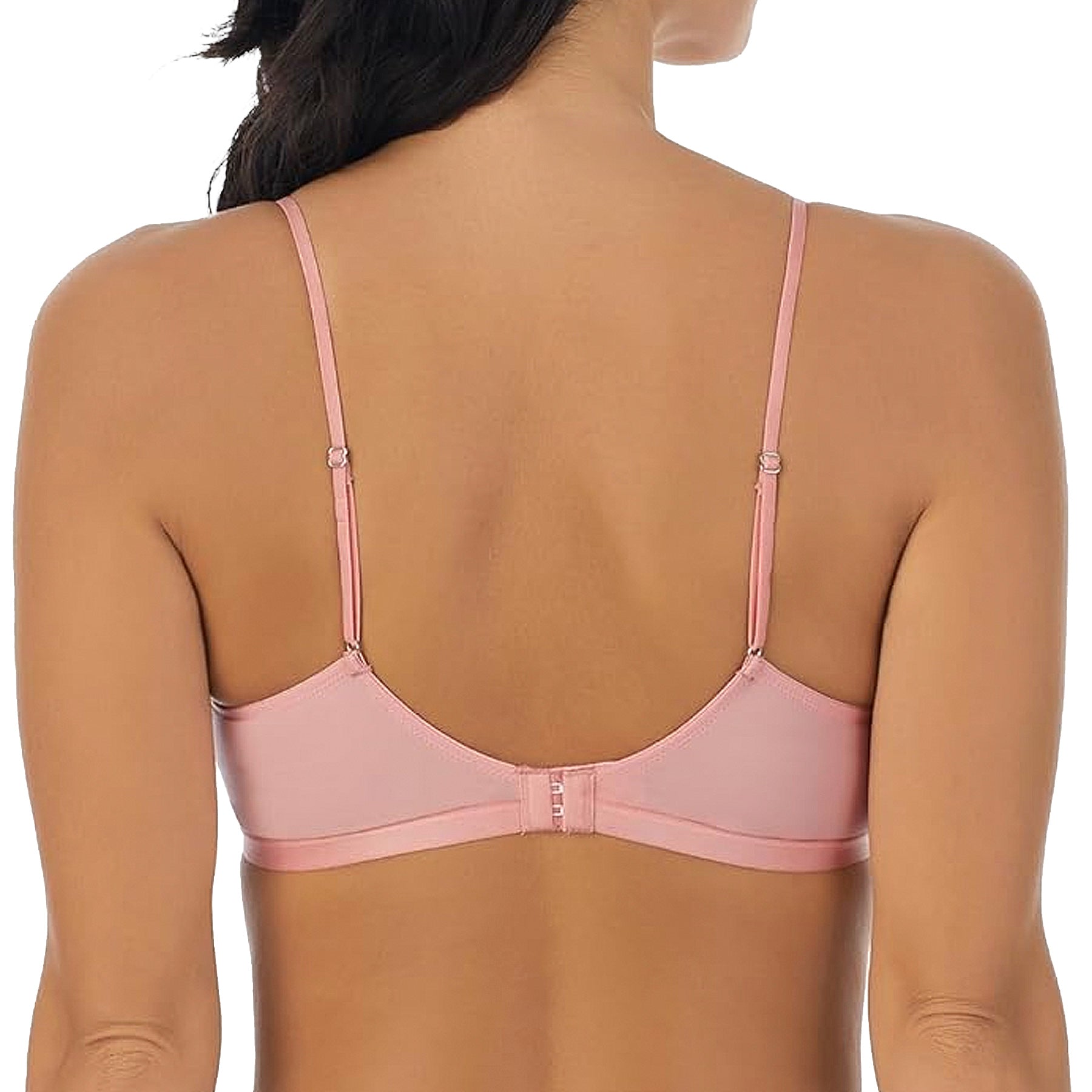 OnGossamer Next To Nothing Micro Wireless Bra G7190 Sunset Rose Back