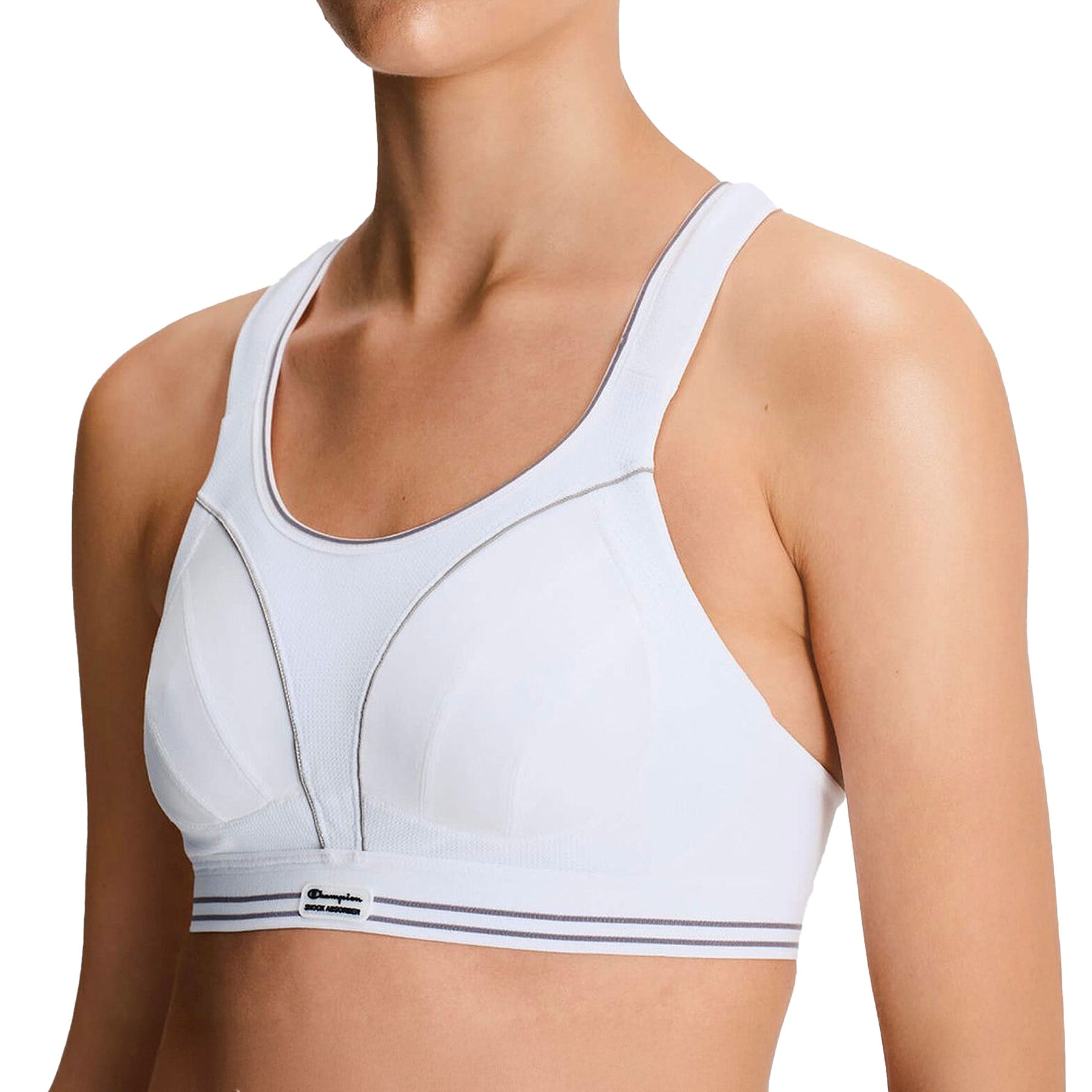 Shock Absorber Ultimate Run Bra S5044 U10046 White Front