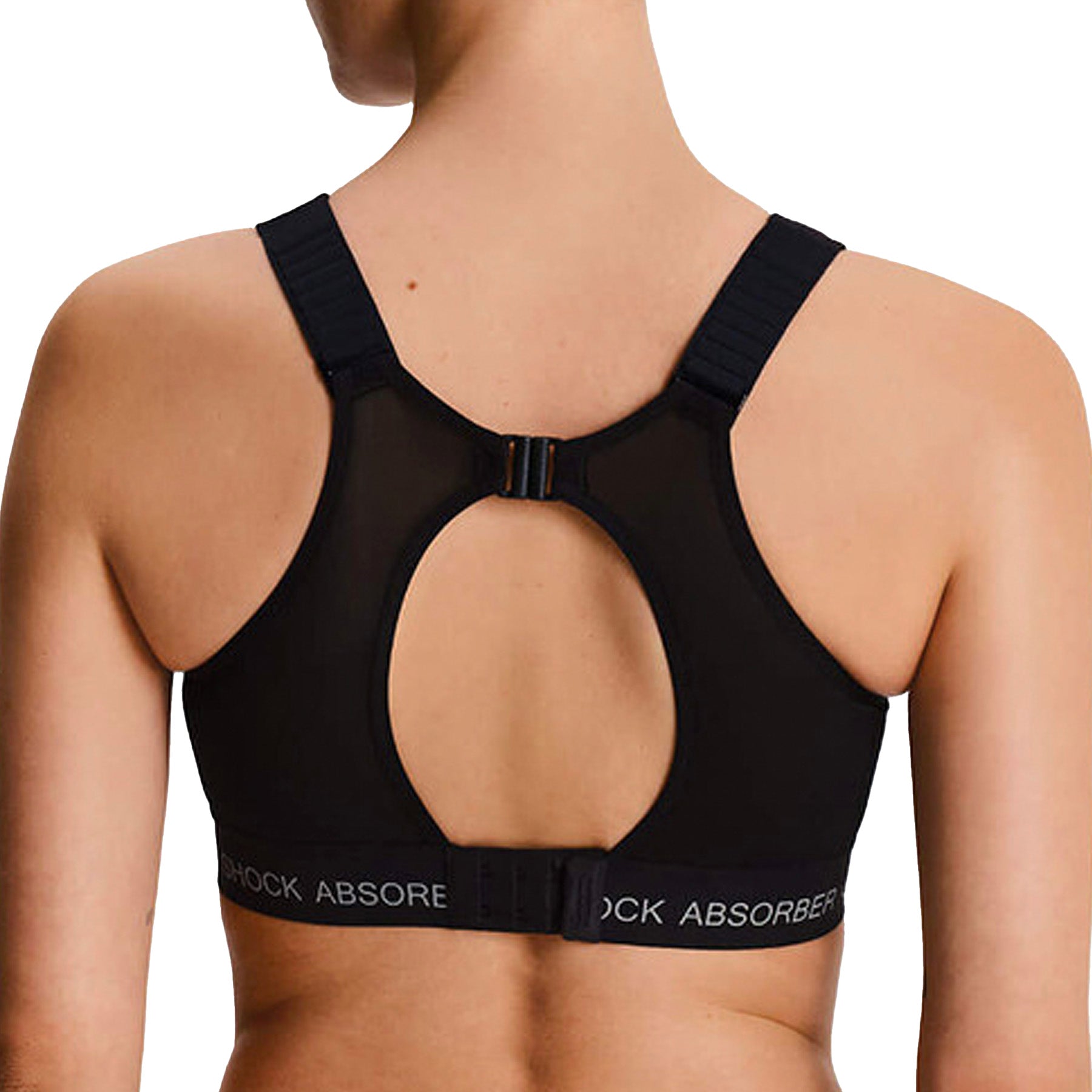 Shock Absorber Ultimate Run Bra Padded U10004/U10057 Black Rear View