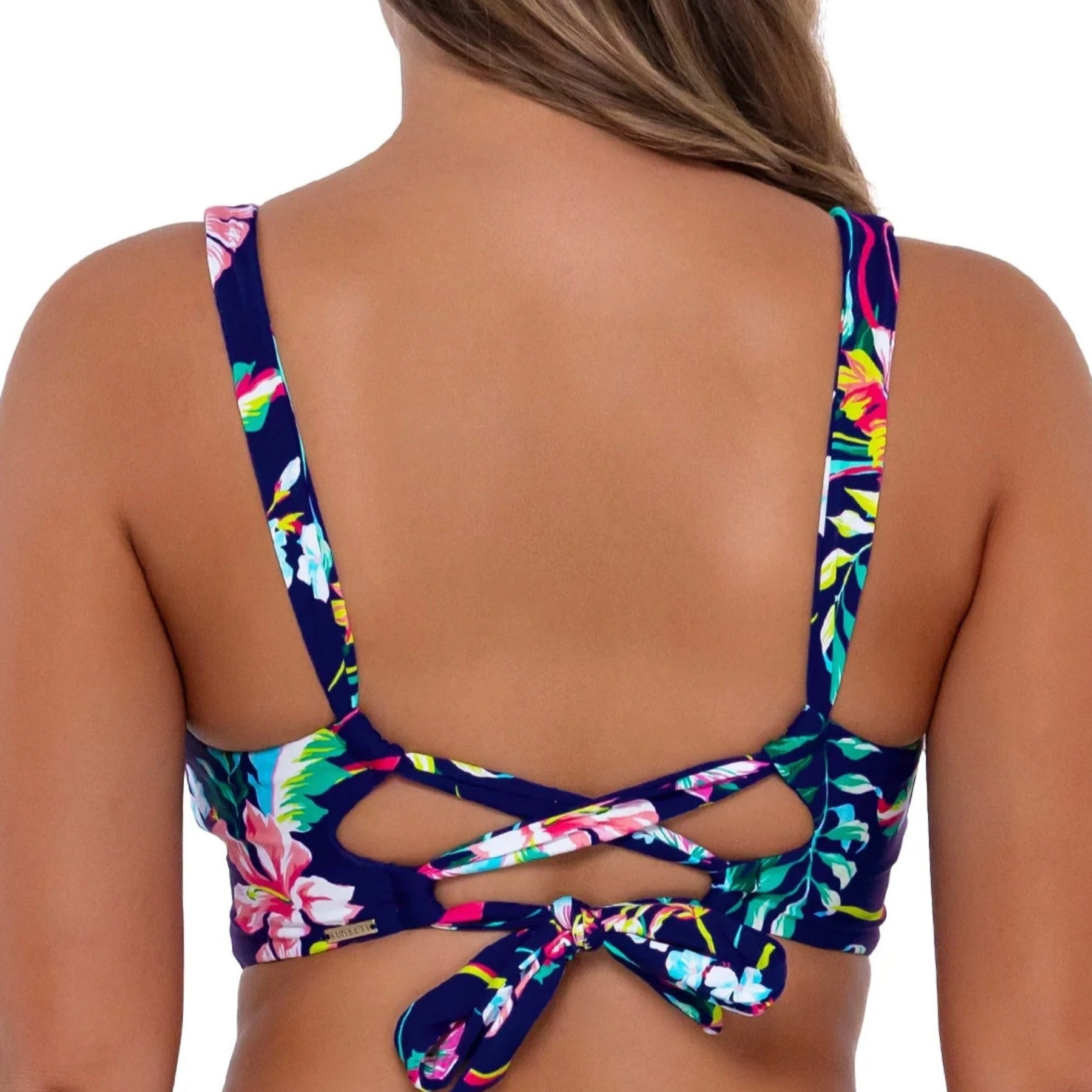 Sunsets Elsie Bikini Top 523 Island Getaway Back