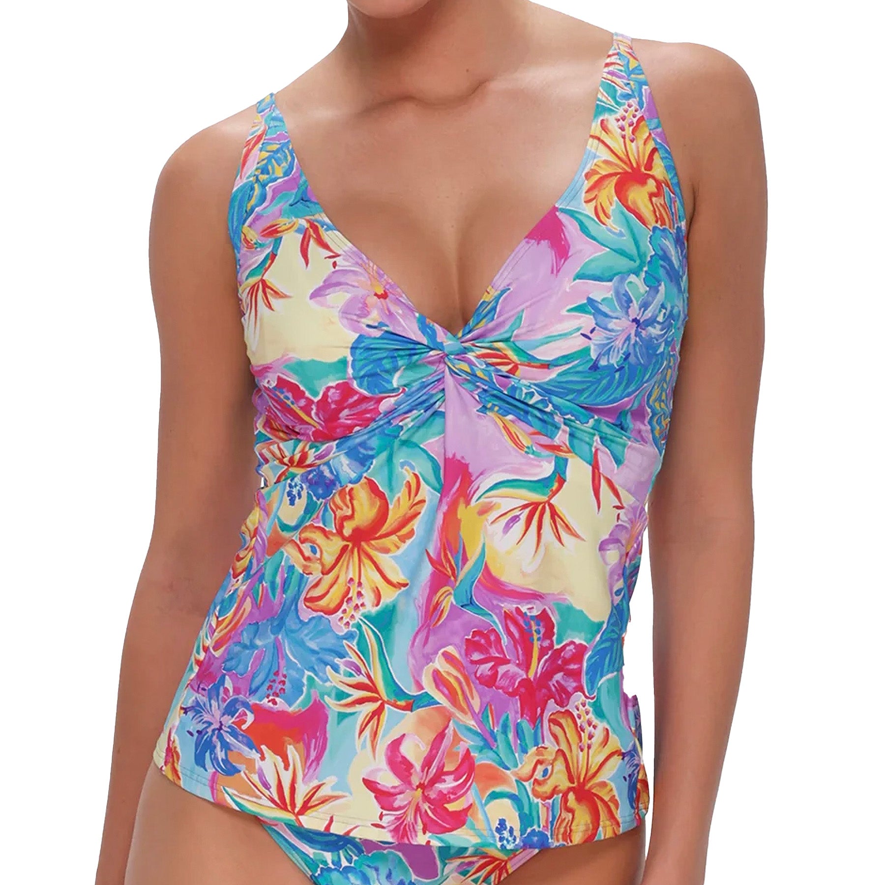 Sunsets Forever Tankini Top 77 Aloha Vista Front