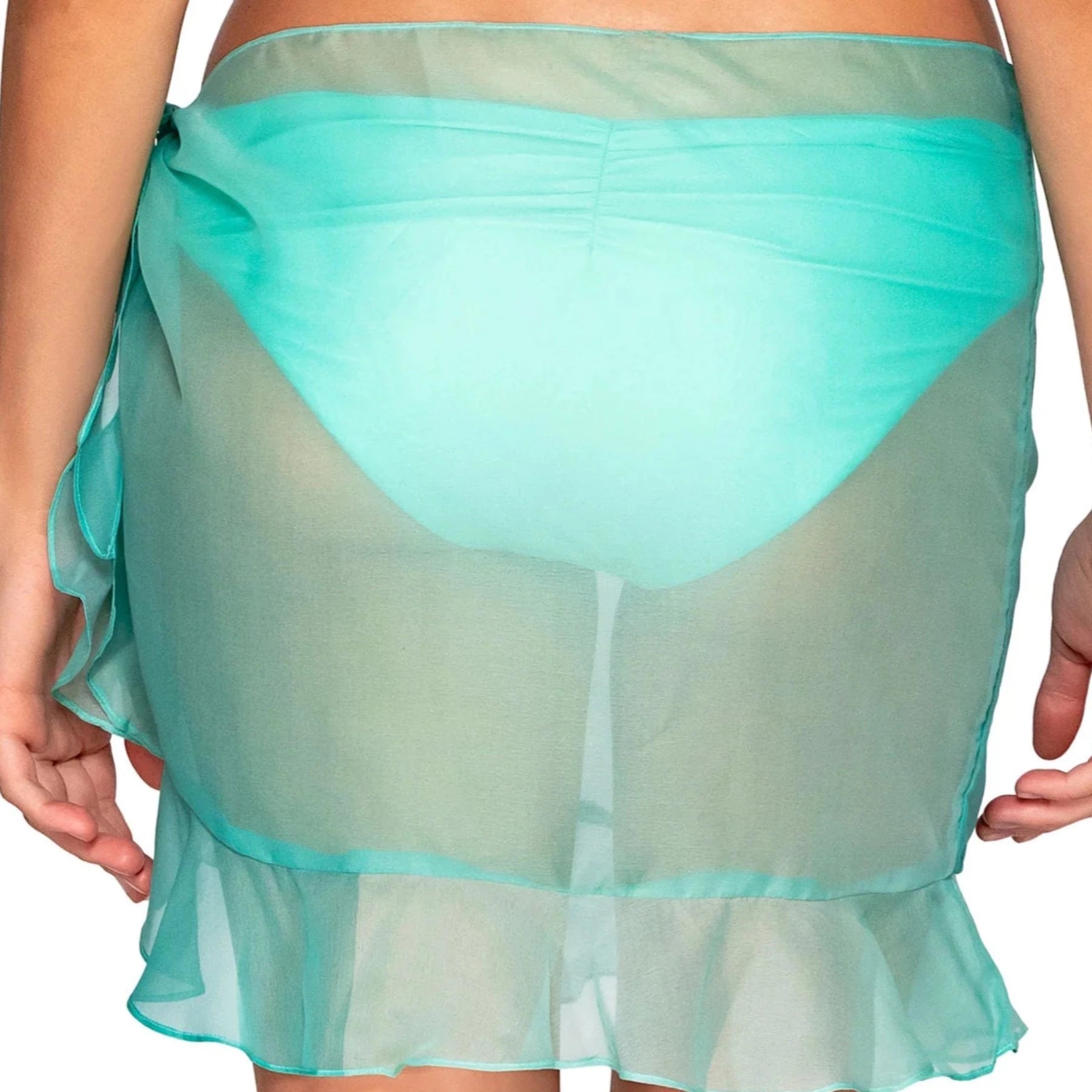 Sunsets Short & Sweet Skirt 176 Mint Back