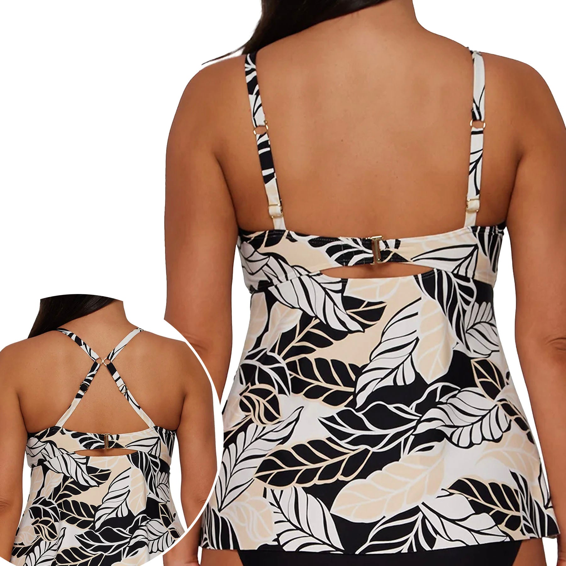 Sunsets Escape Tori Tankini Top 955T Wild Whimsy Back