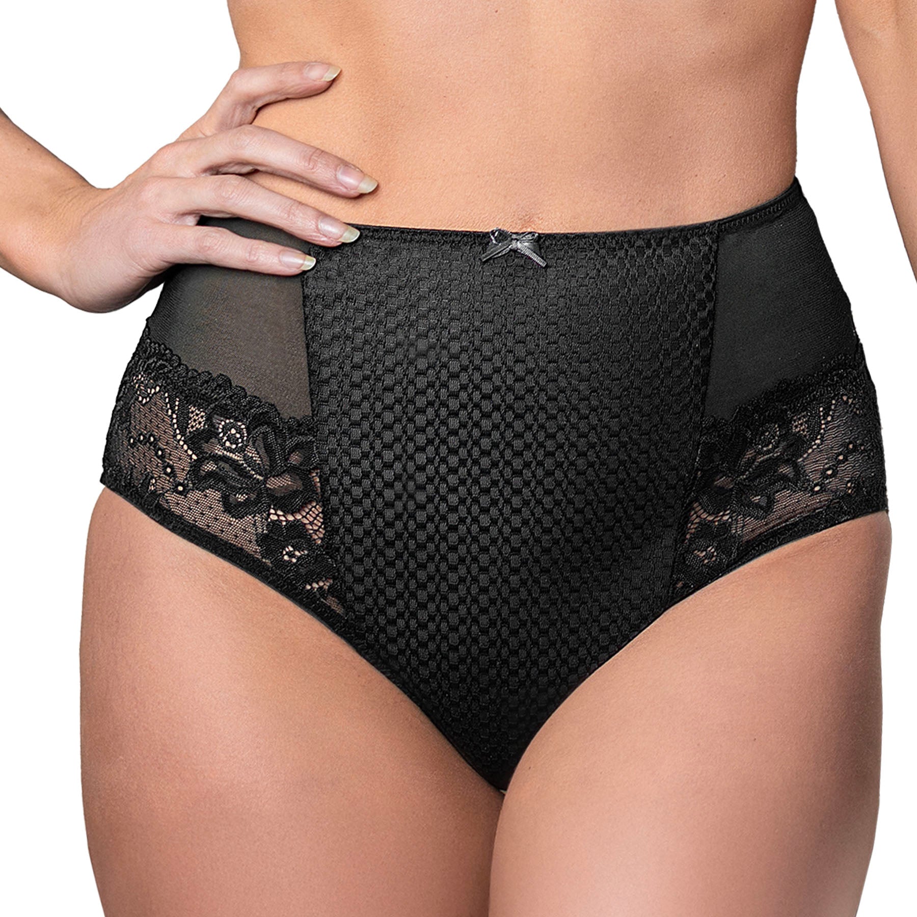 Fit Fully Yours Serena Lace Brief U2763 Black
