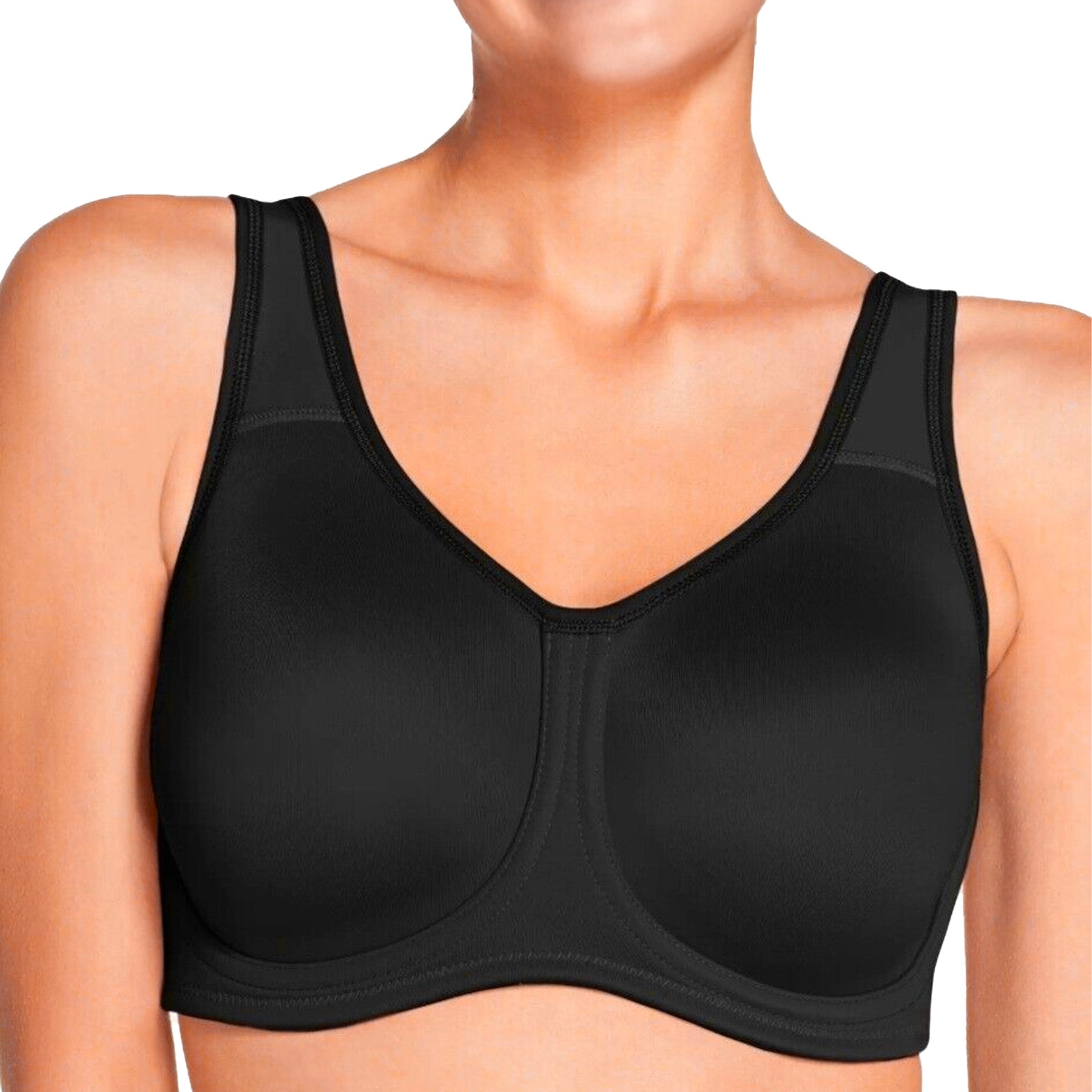 Wacoal Simone Underwire Sports Bra 855170 Black