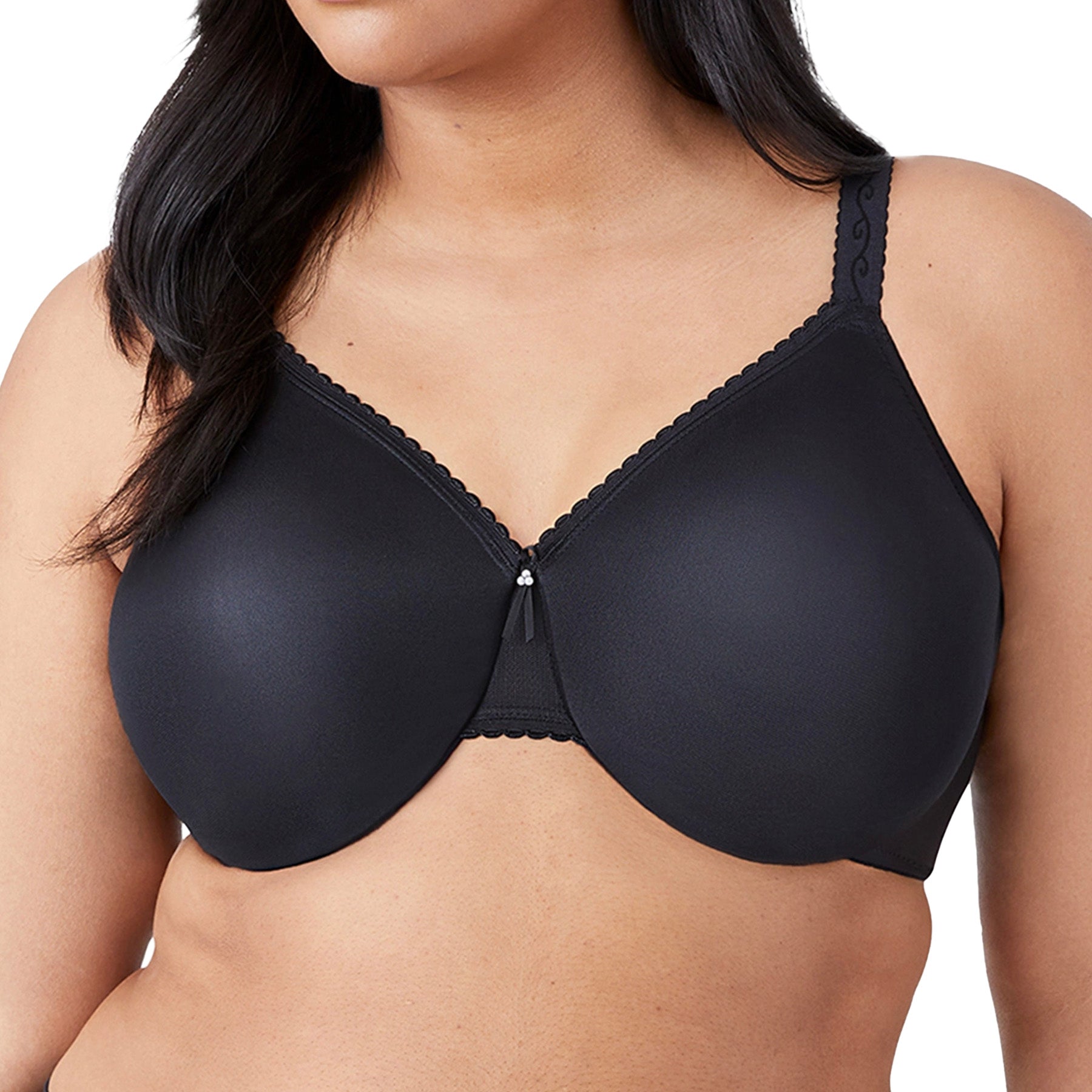 Wacoal Simple Shaping Seamless Minimizer Bra 857109 Black