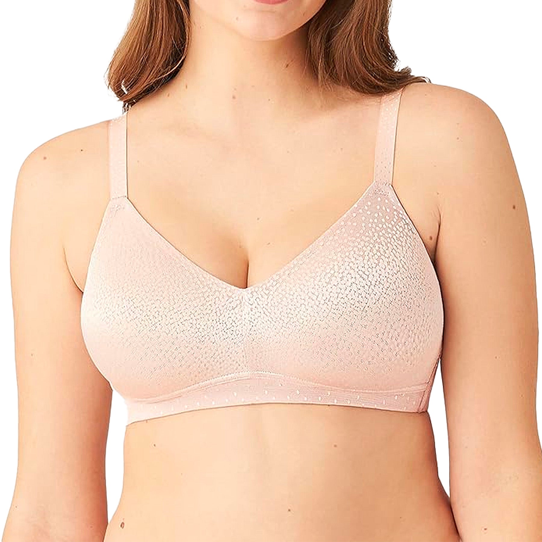 Wacoal Back Appeal Wire Free Bra 852303 Rose Dust