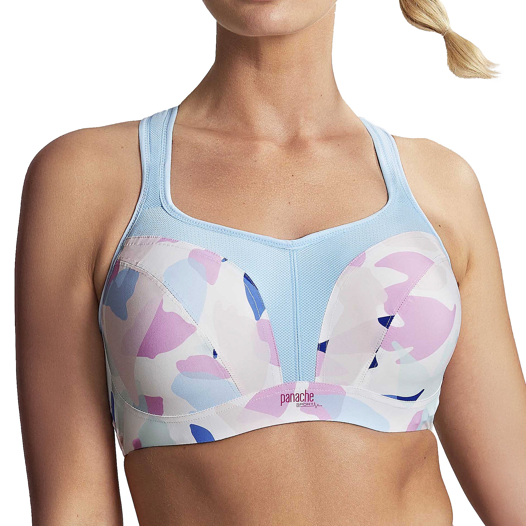 Panache Wired Sports Bra 5021A - Abstract Pink
