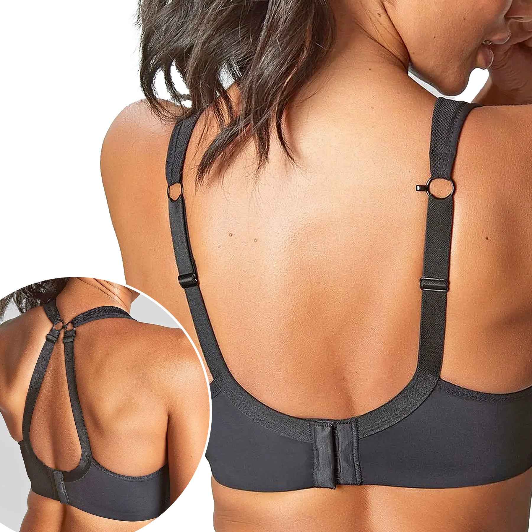 Panache Wired Sports Bra 5021 Black Back