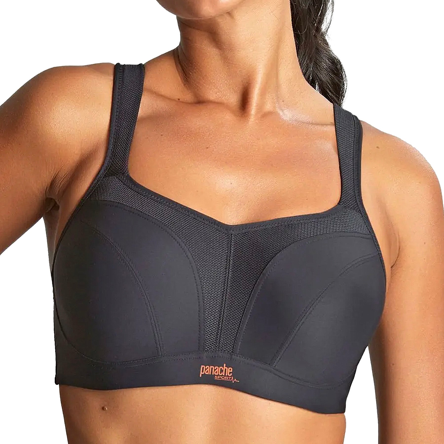 Panache Wired Sports Bra 5021 Black Front