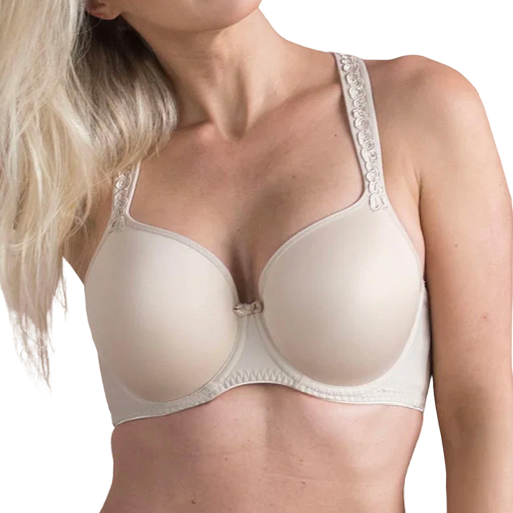 Fit Fully Yours Zora Moulded Underwire T-Shirt Bra B1212 Fawn Front