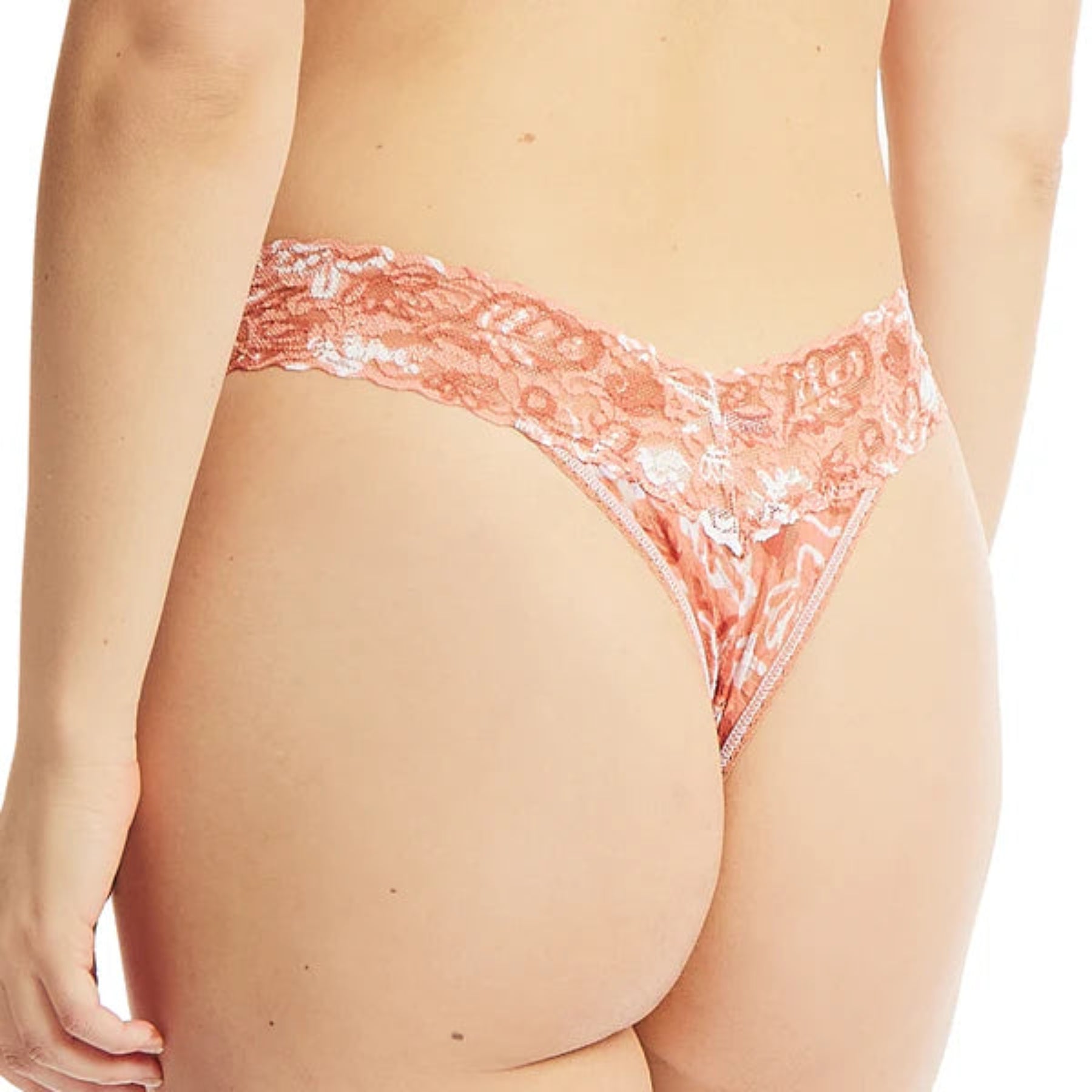 Hanky Panky Printed Signature Lace Original Rise Thong PR4811 - Sea Finds