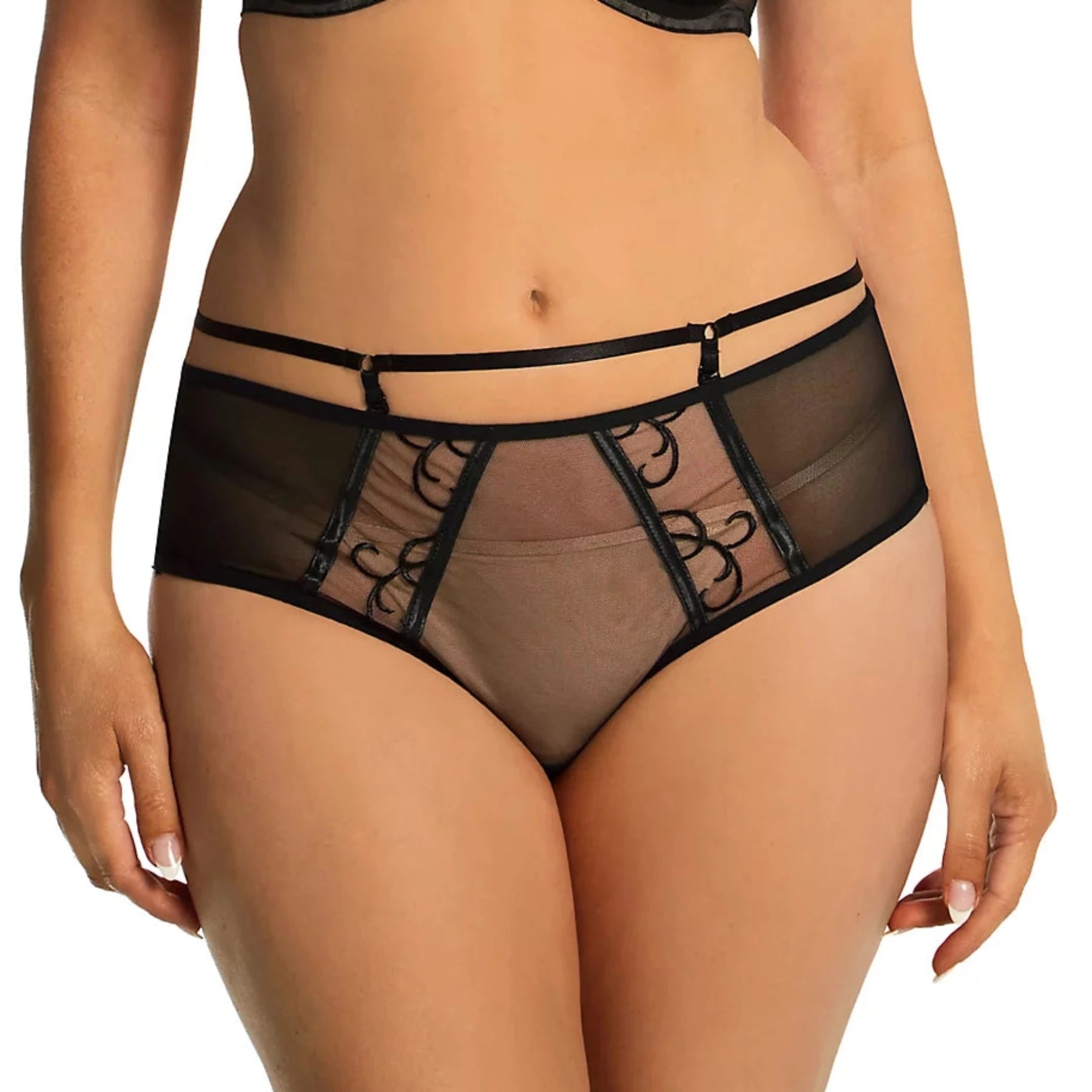 Fit Fully Yours Alexa Bikini Panty U2152 - Black