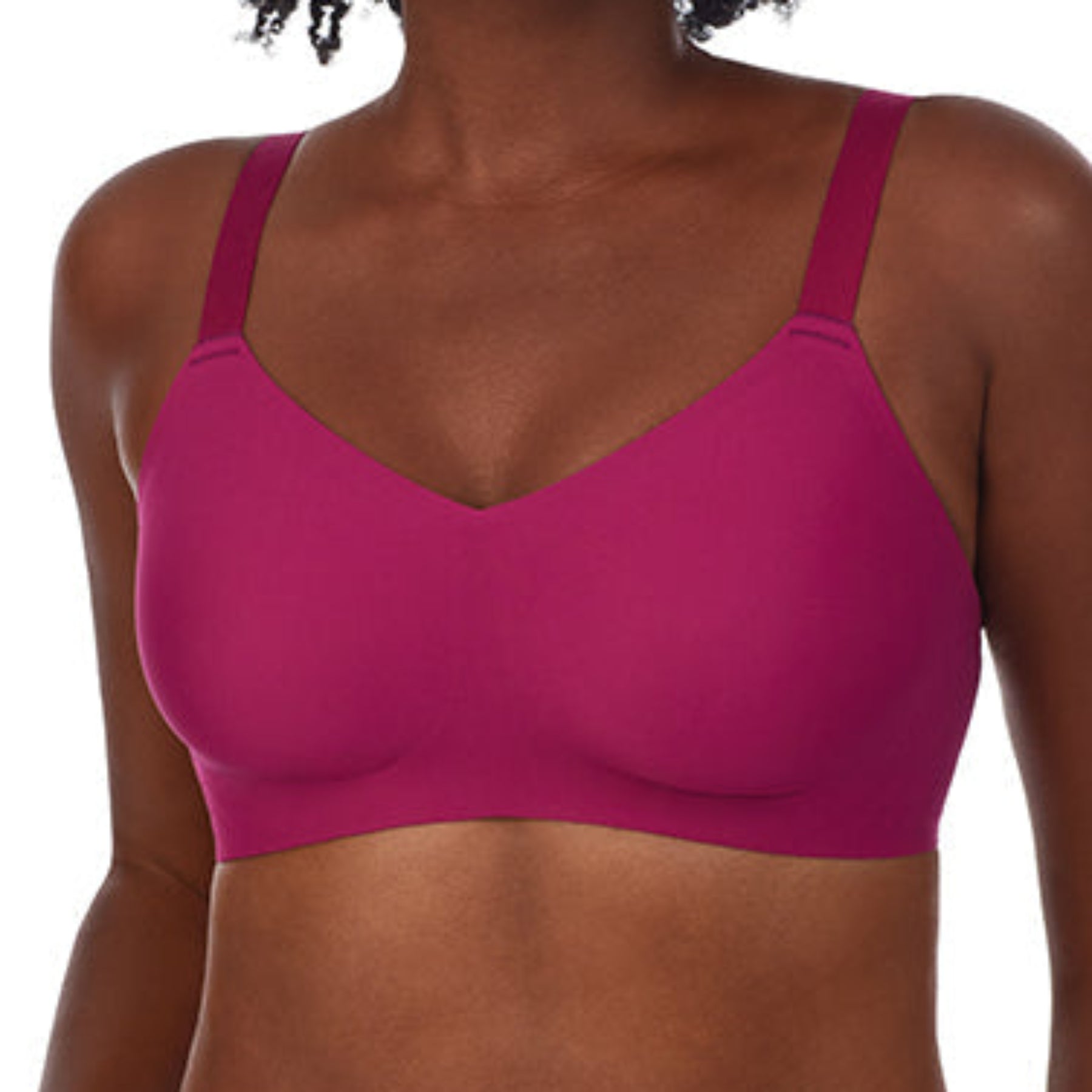 Le Mystere Smooth Shape Unlined No-Wire Bra 5212 - Mulberry