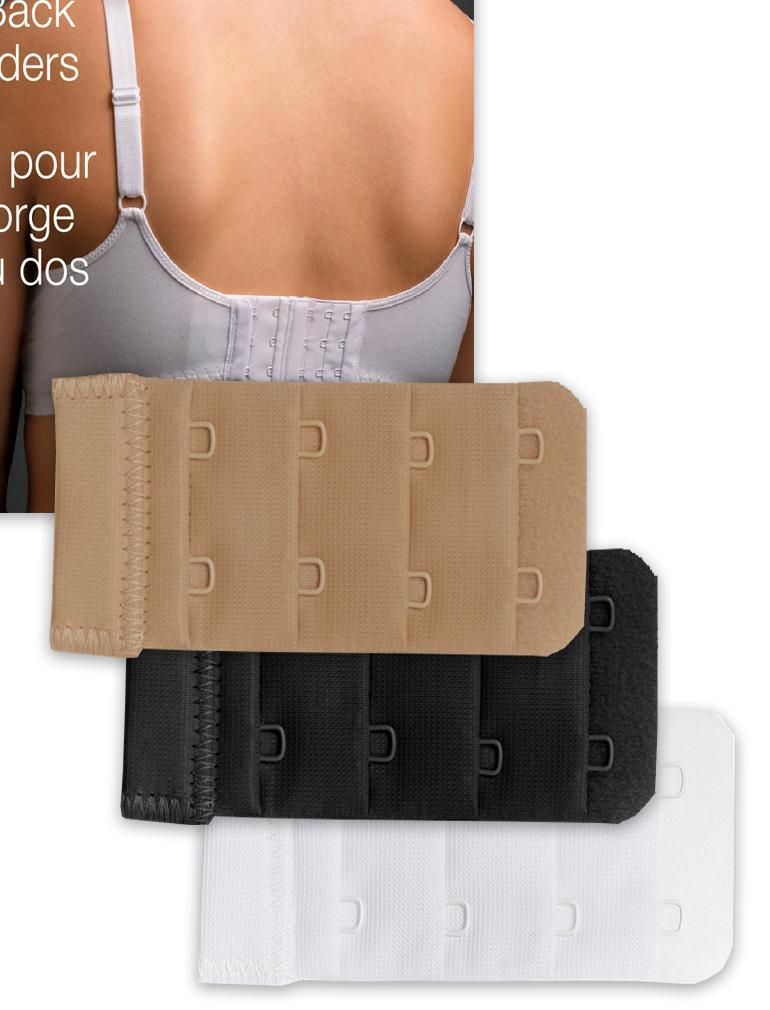 Fashion Essentials Bra Back Extenders - 2 Hook SP FE50524