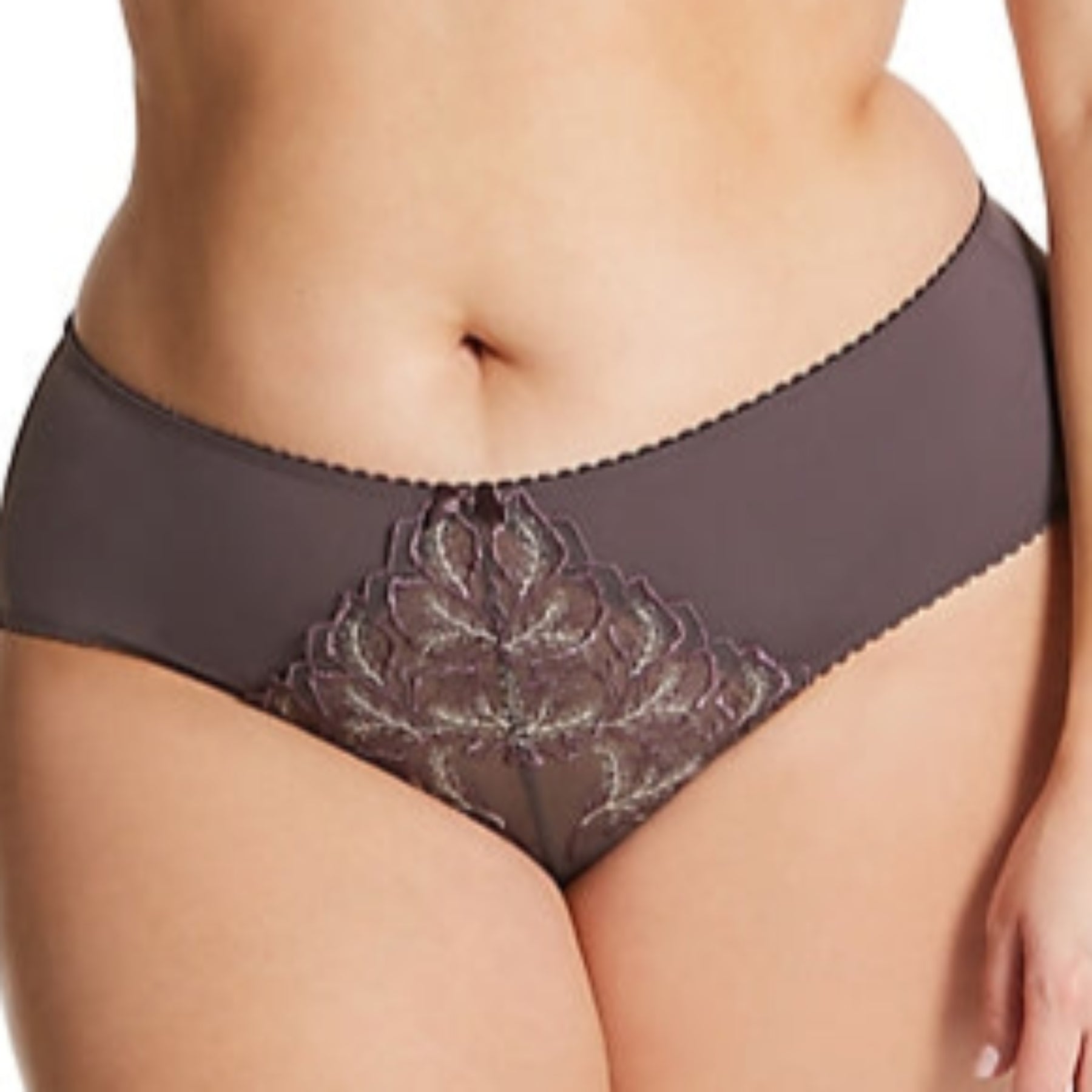 Fit Fully Yours Bridget Bikini Panty U2642 - Deep Mauve Plum