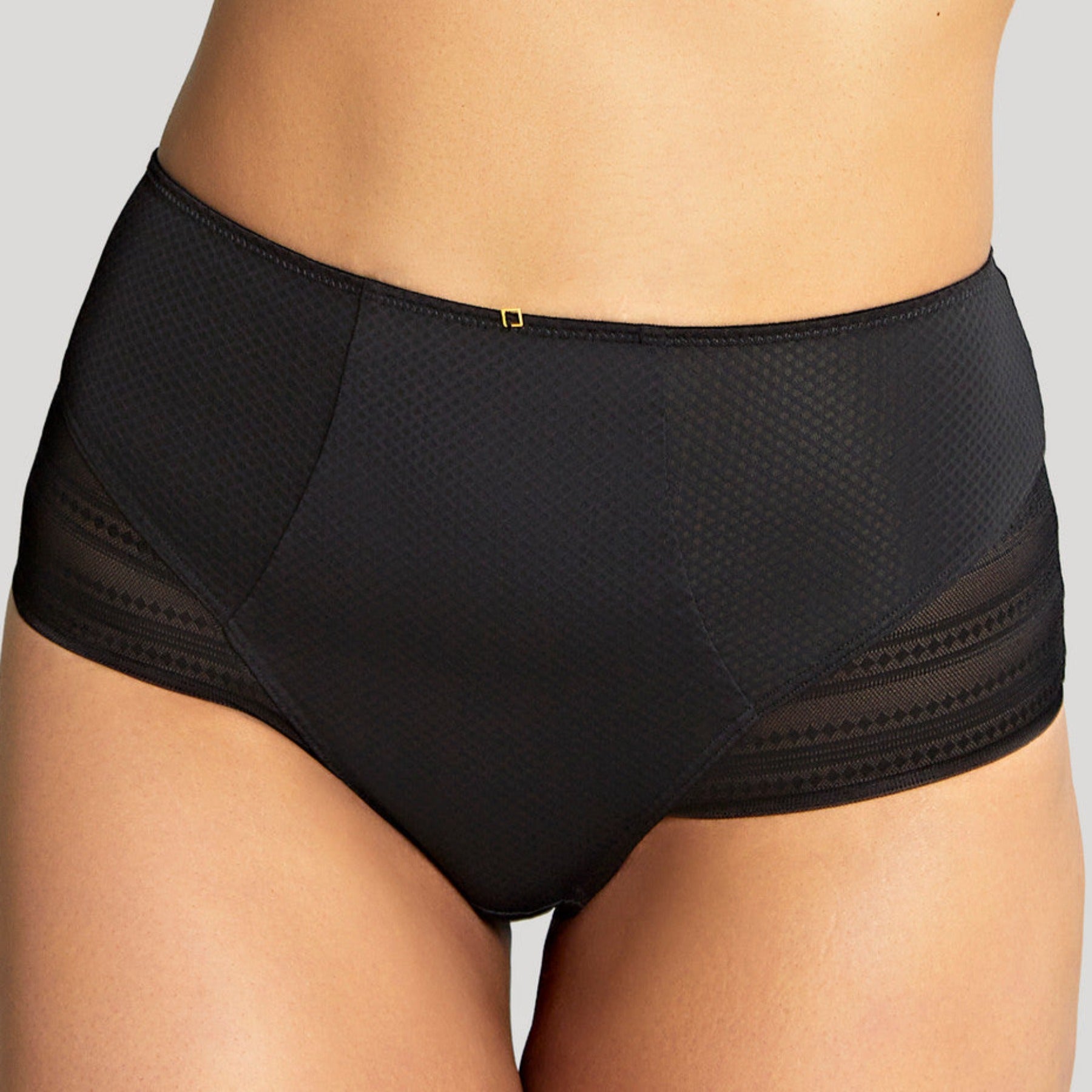 Serene High Waist Brief 10303 - Black