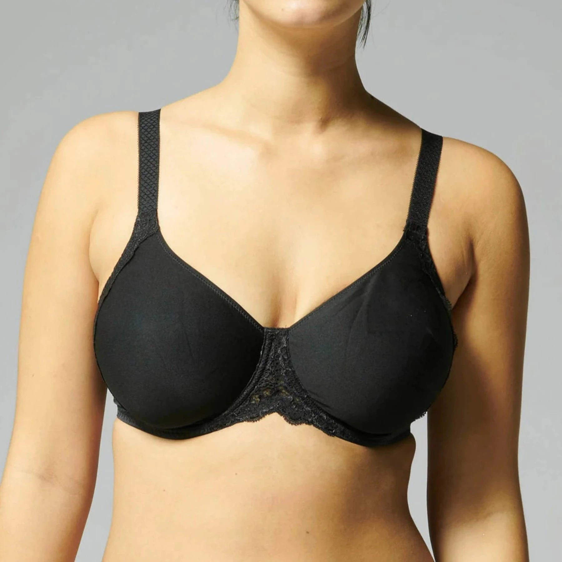 Caresse Minimizer Bra 12A380 - Black