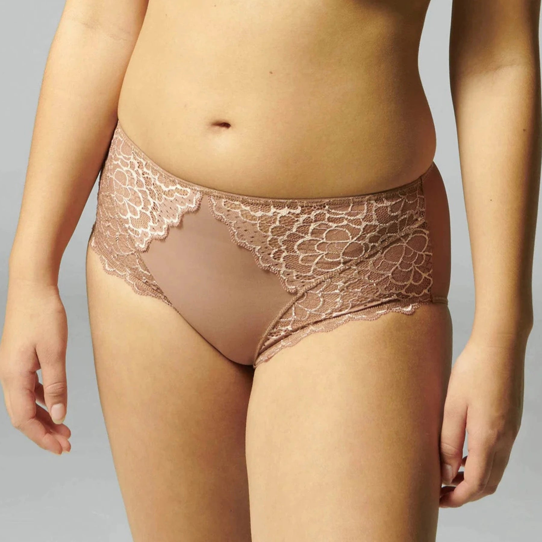 Caresse Control Brief 12A770 - Coco Brown