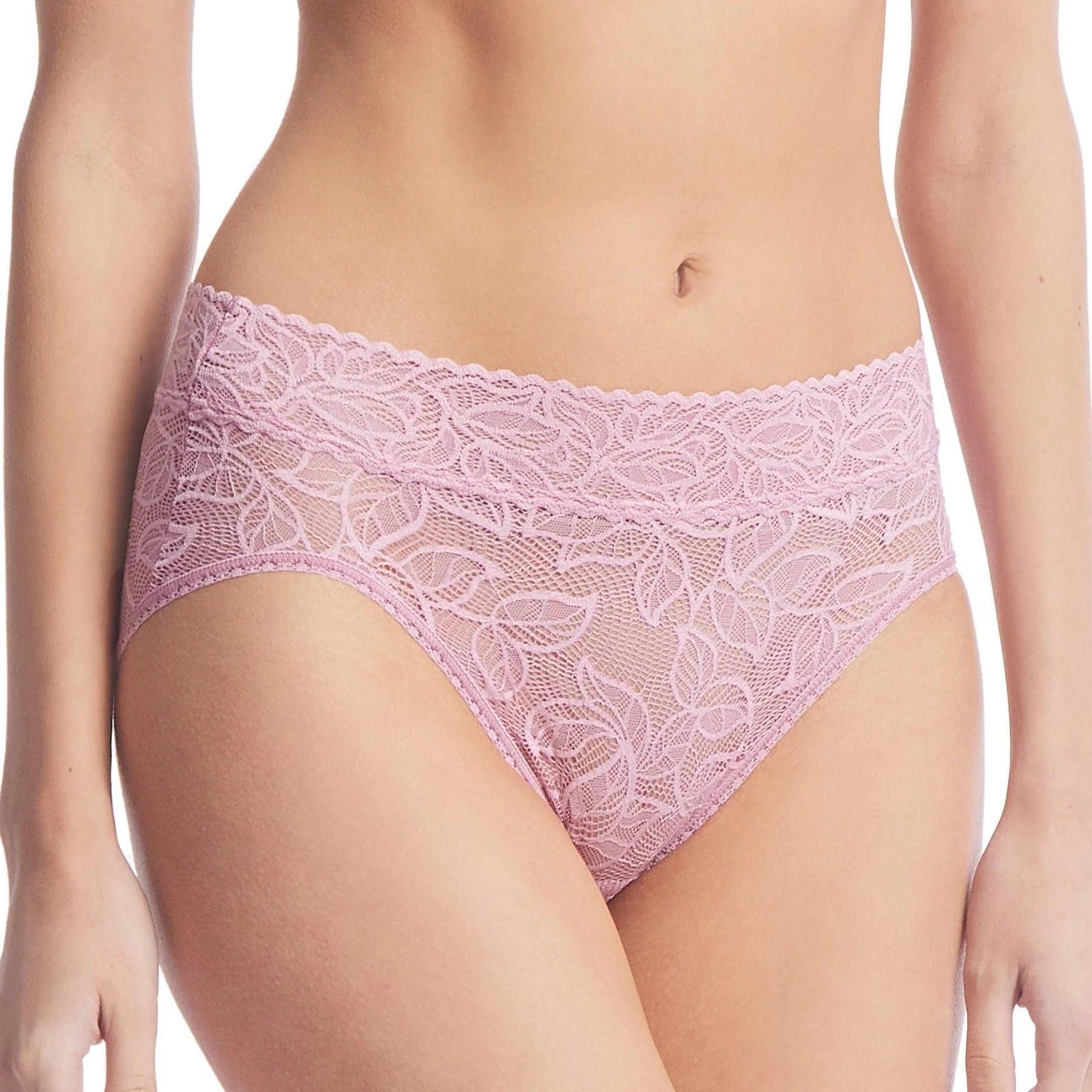Hanky Panky Re-Leaf French Brief 5W2464 - Mauve Orchid
