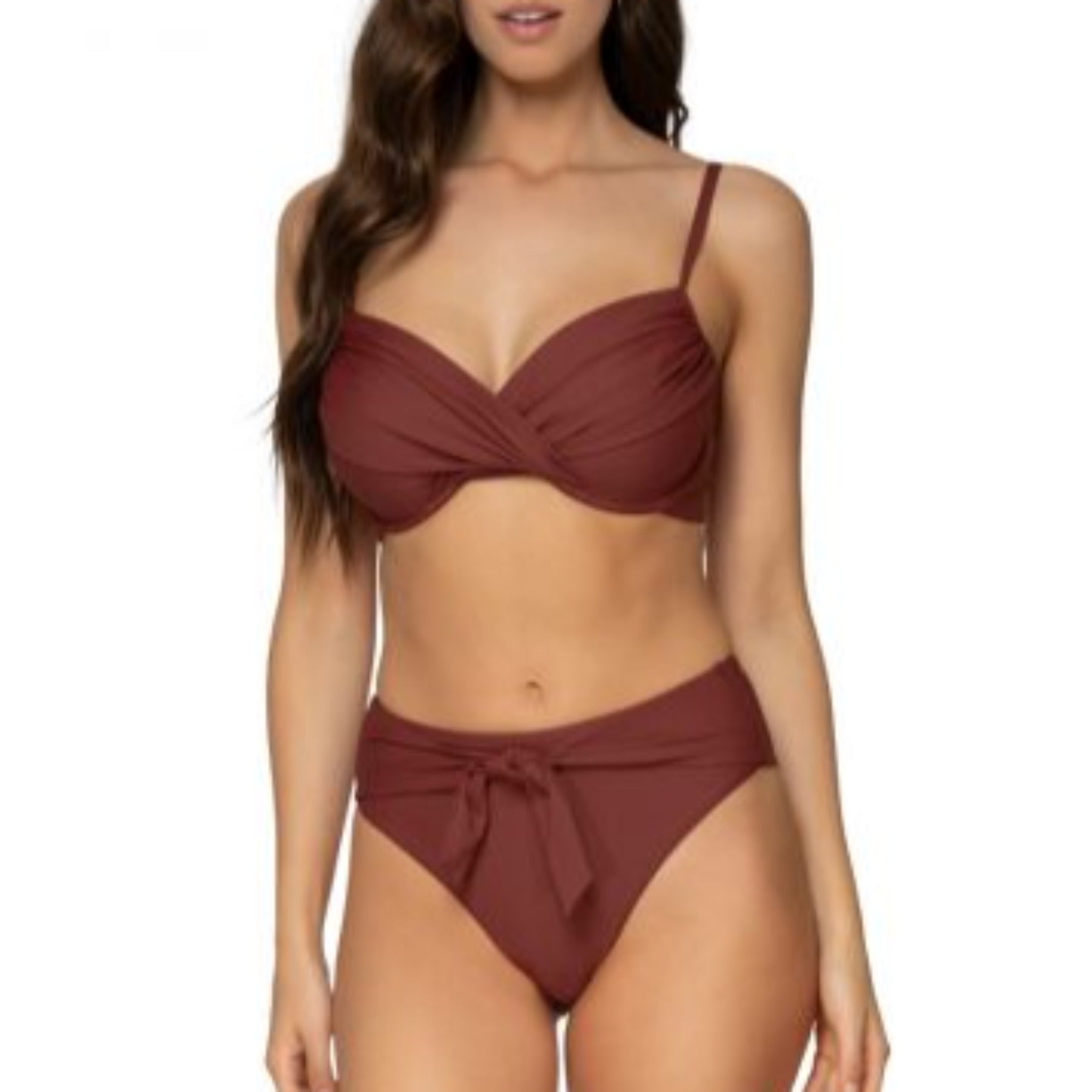 Tessa Tie High Rise 29B - Tuscan Red