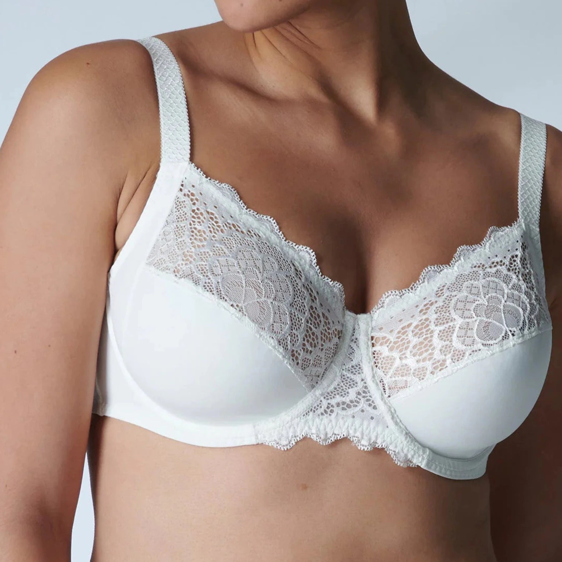 Caresse Full Cup Bra 12A320 - Ivory