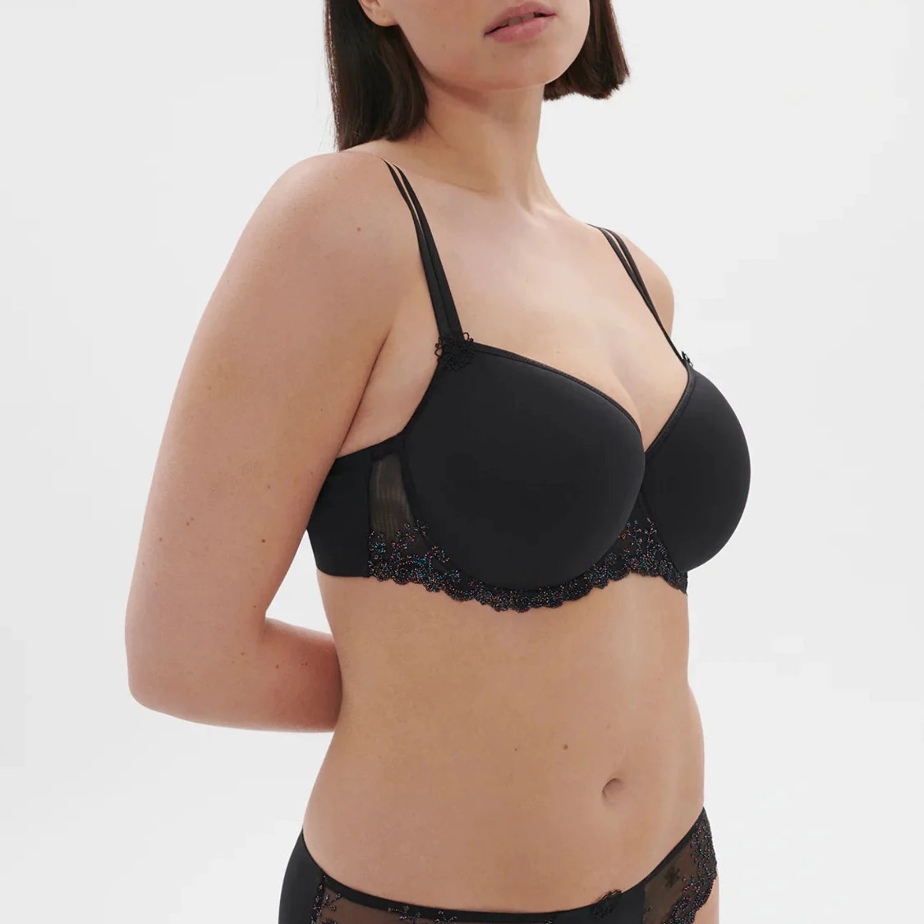 Delice 3D Molded Bra 12X343 - Gem Black