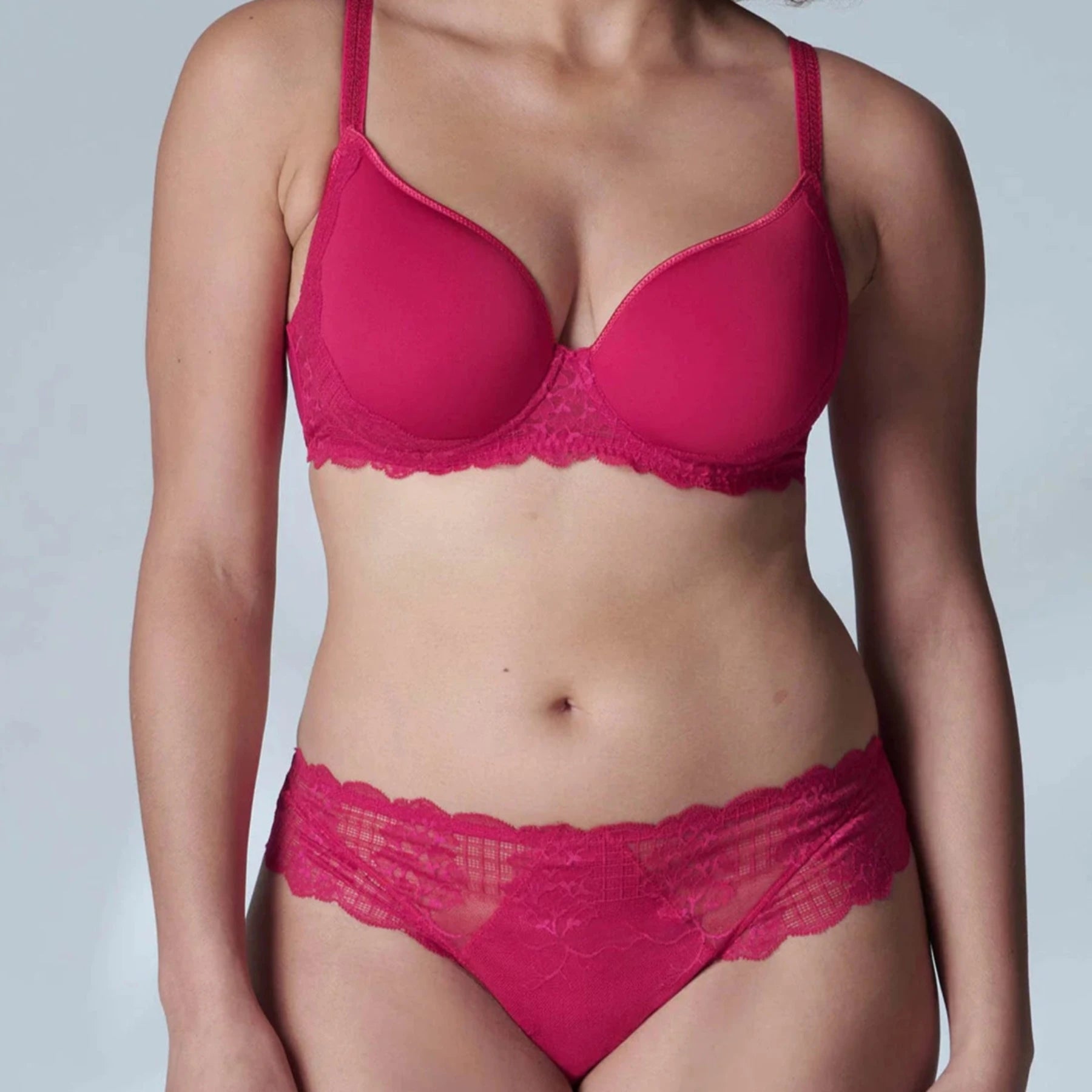 Reve 3D Plunge Bra 12Z316 - Cranberry