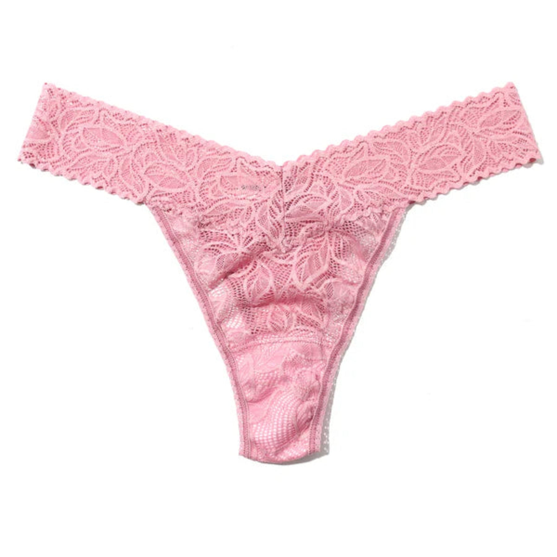 Hanky Panky Re-Leaf Original Rise Thong 5W1184 - Mauve Orchid Pink