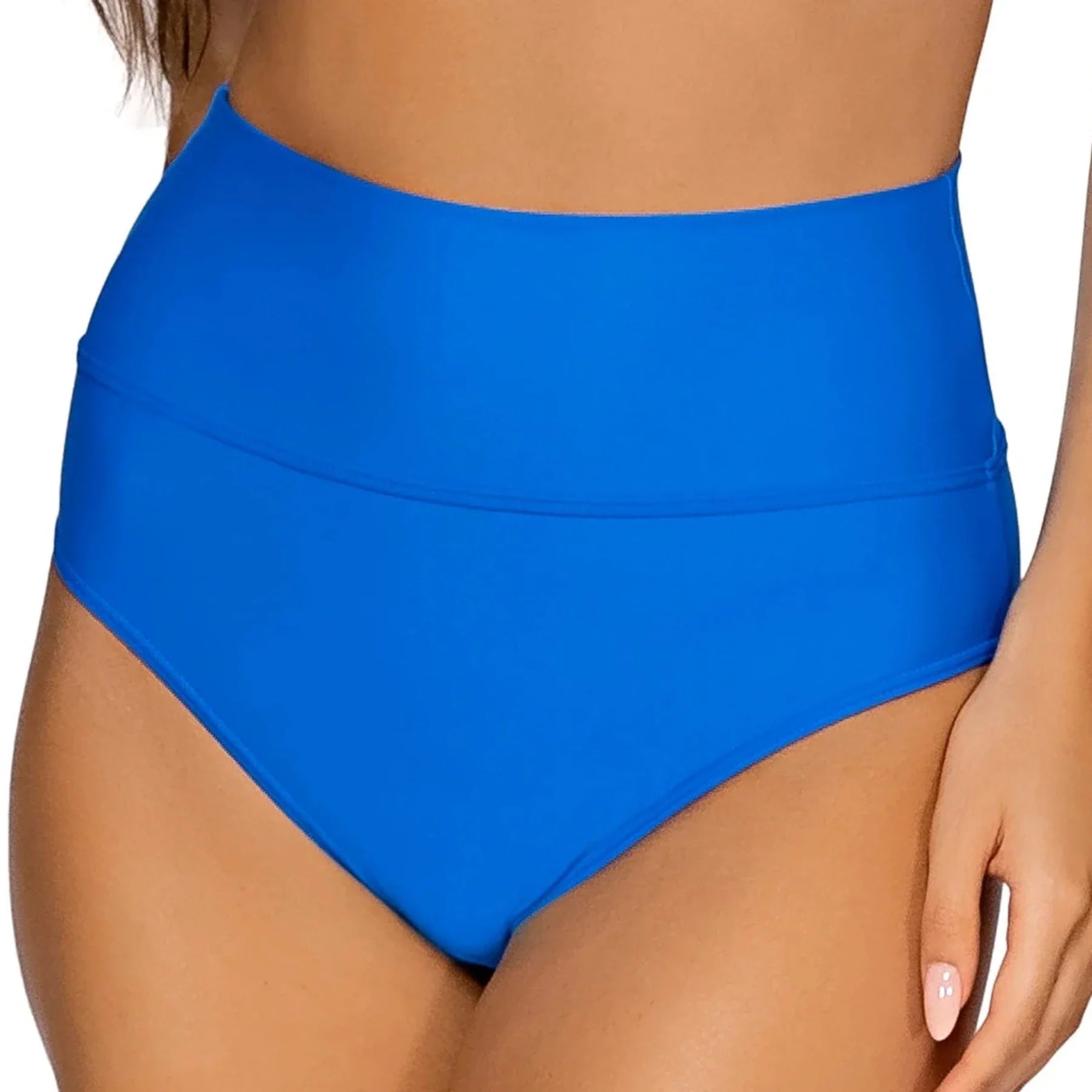 Hannah High Waist 33B - Electric Blue