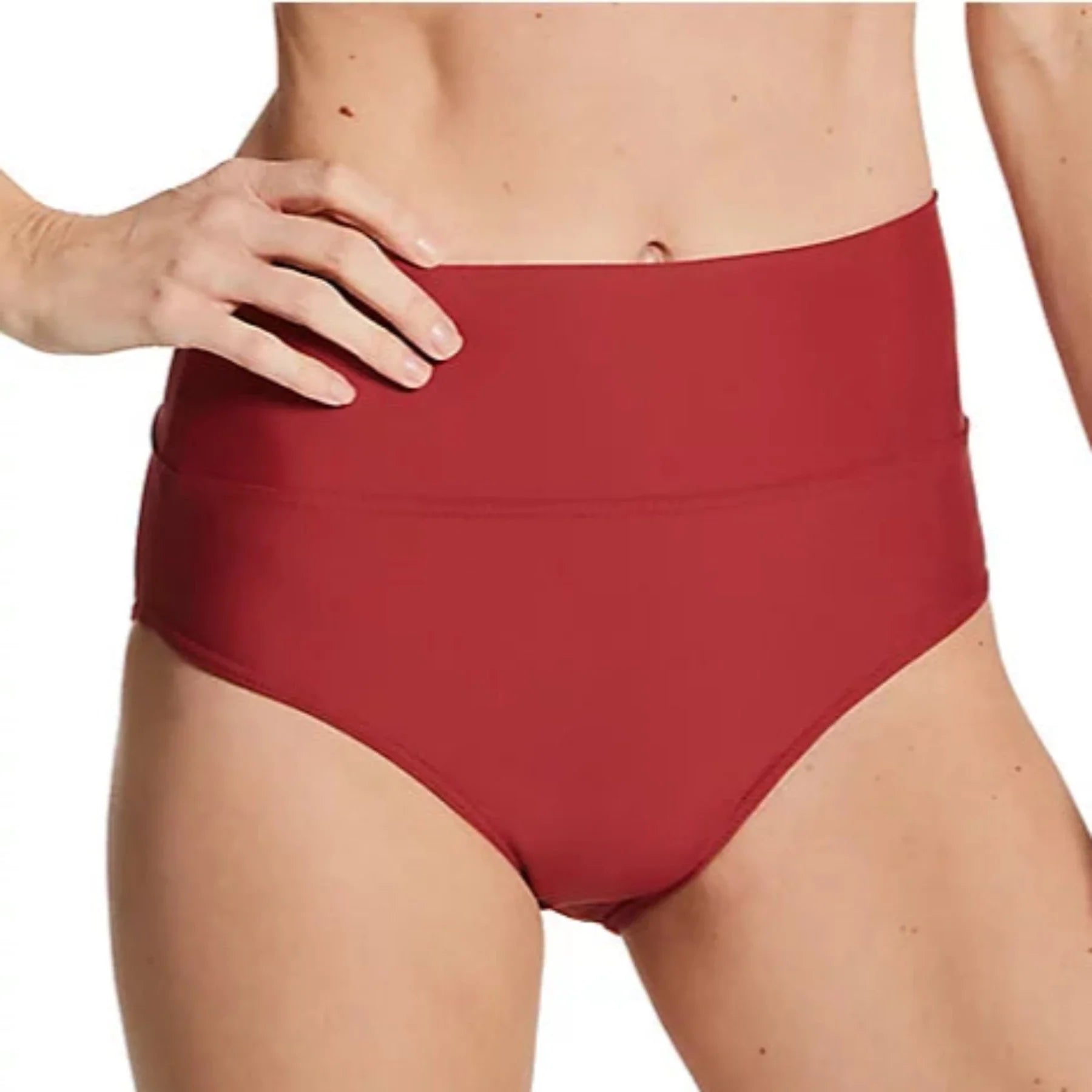 Hannah High Waist 33B - Tuscan Red