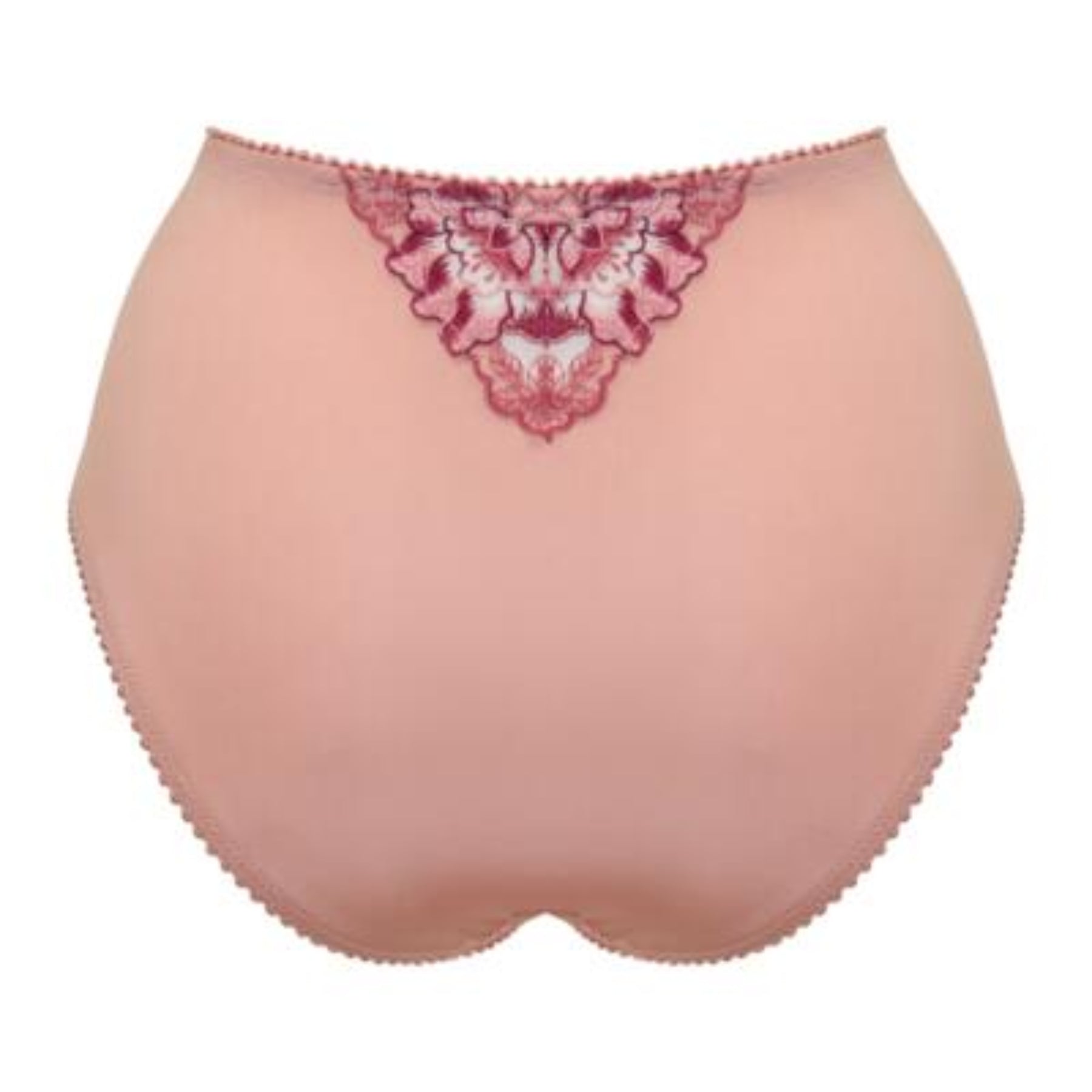 Sofia Lace Deep Brief PM3834 - Soft Pink/Mulberry