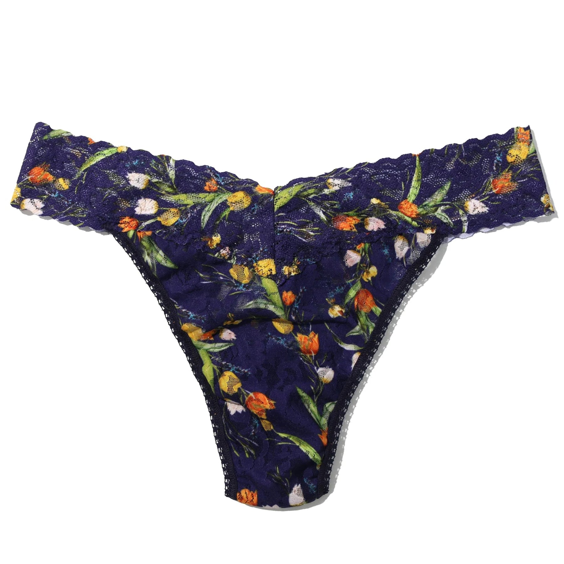 Hanky Panky Printed Signature Lace Original Rise Thong PR4811 - Central Park (CEPN)