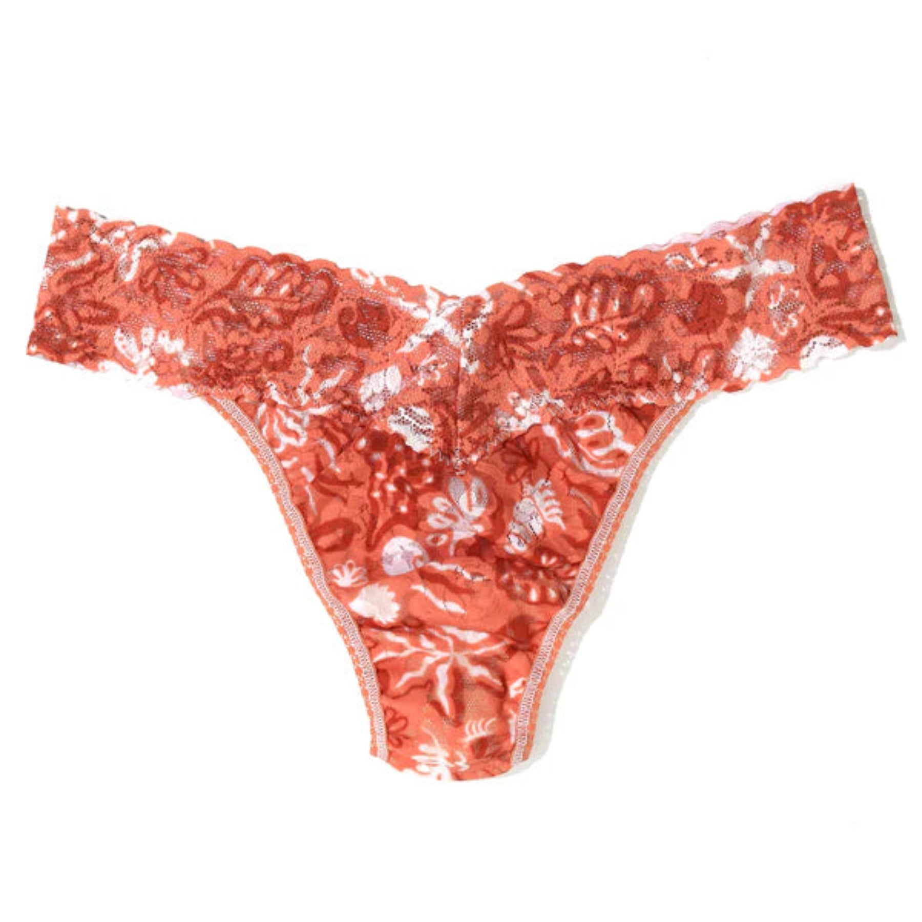 Hanky Panky Printed Signature Lace Original Rise Thong PR4811 - Sea Finds