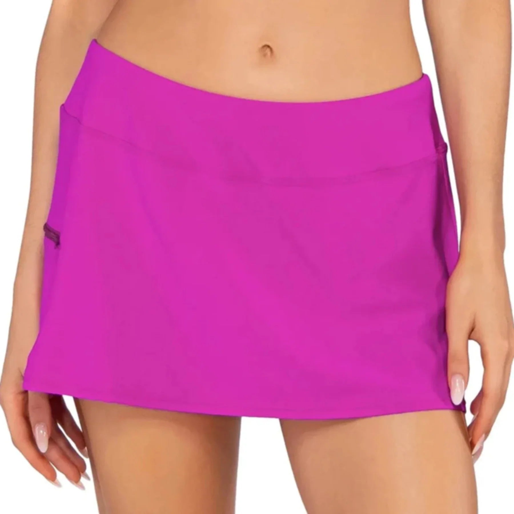 Sporty Swim Skirt 40B - Wild Orchid