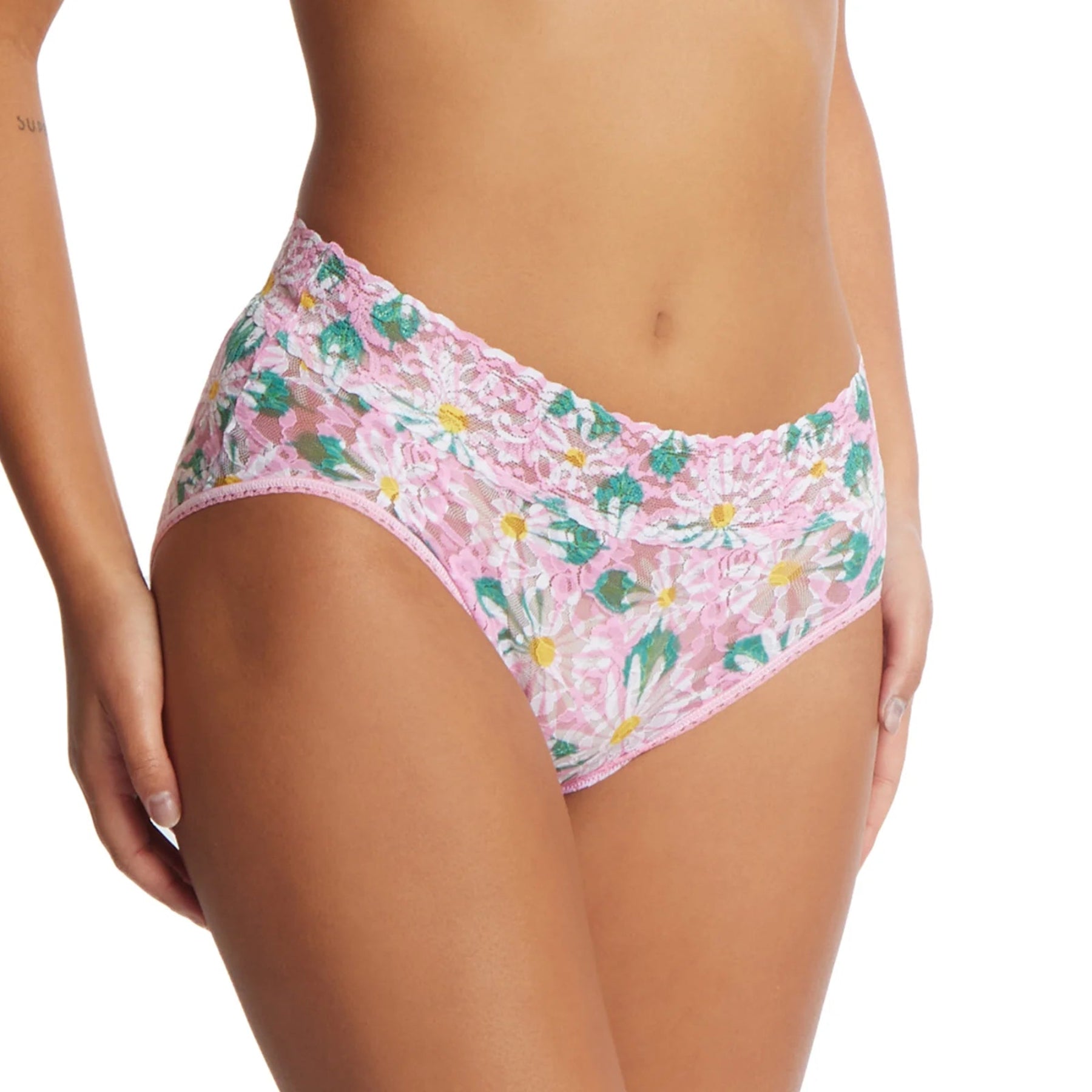 Hanky Panky Printed Signature Lace French Brief PR461 - Hello Spring