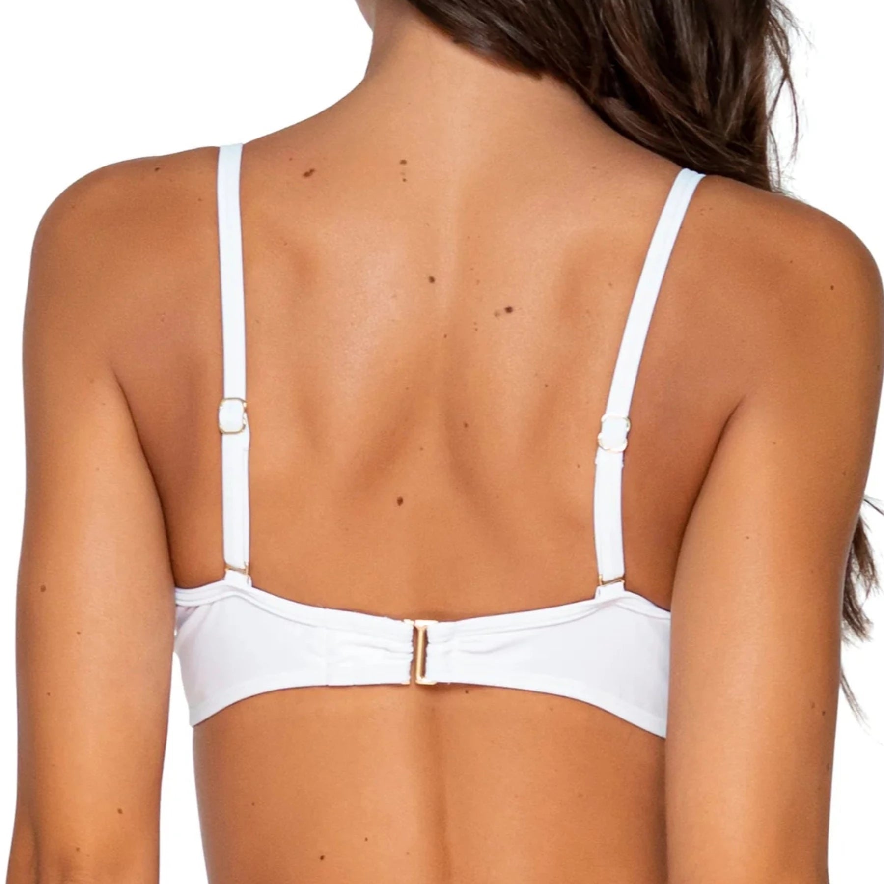 Iconic Twist Bandeau 55D-DD  - White