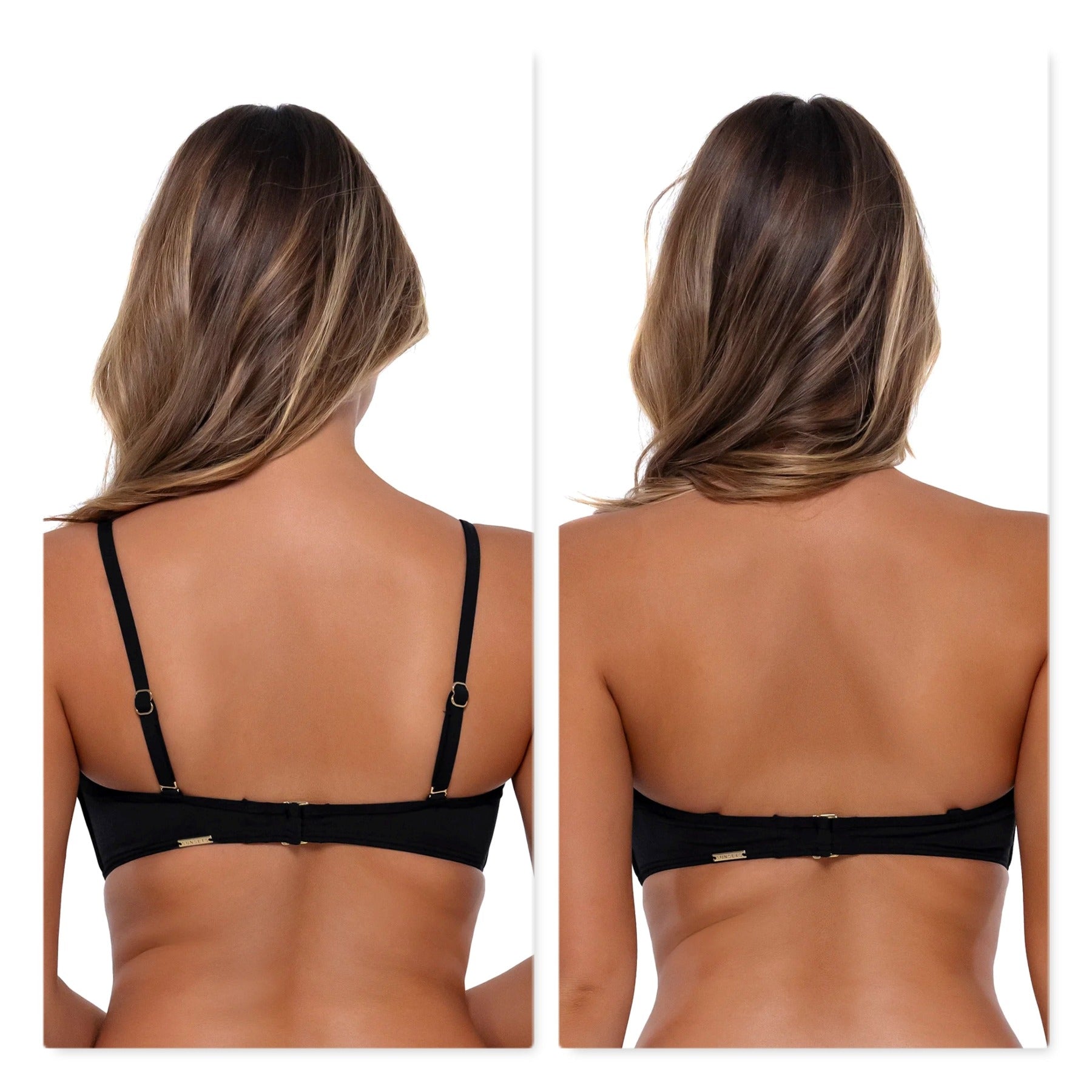 Iconic Twist Bandeau 55D-DD  - Black