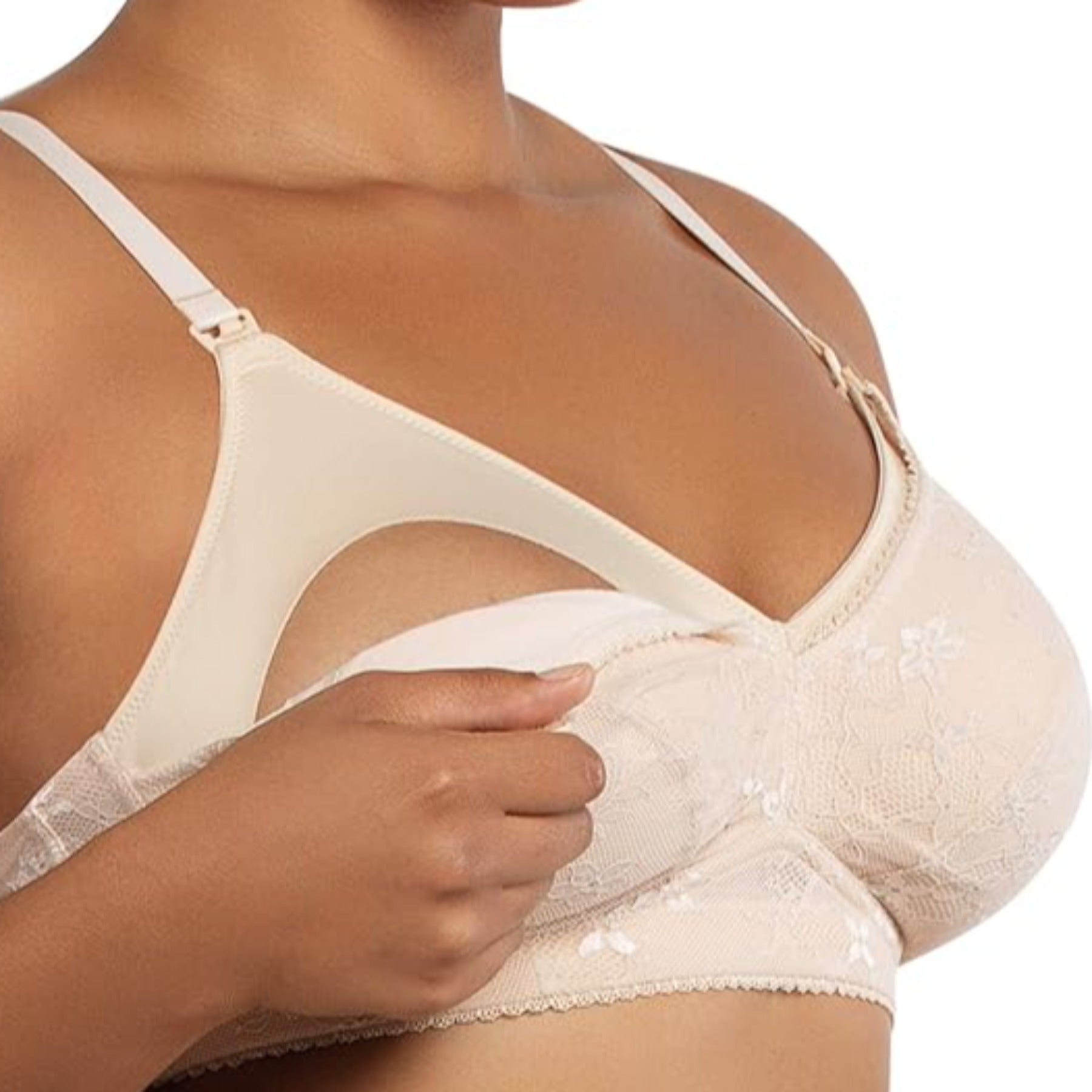 Rain Wireless Nursing Bra P5842- Porcelain