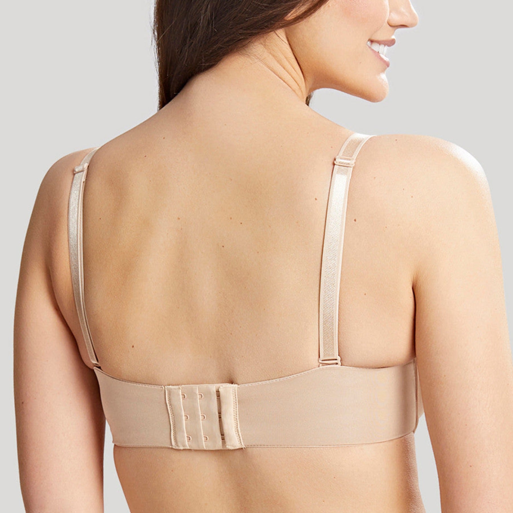 Porcelain Elan Strapless T-Shirt Bra 7320 - Chai