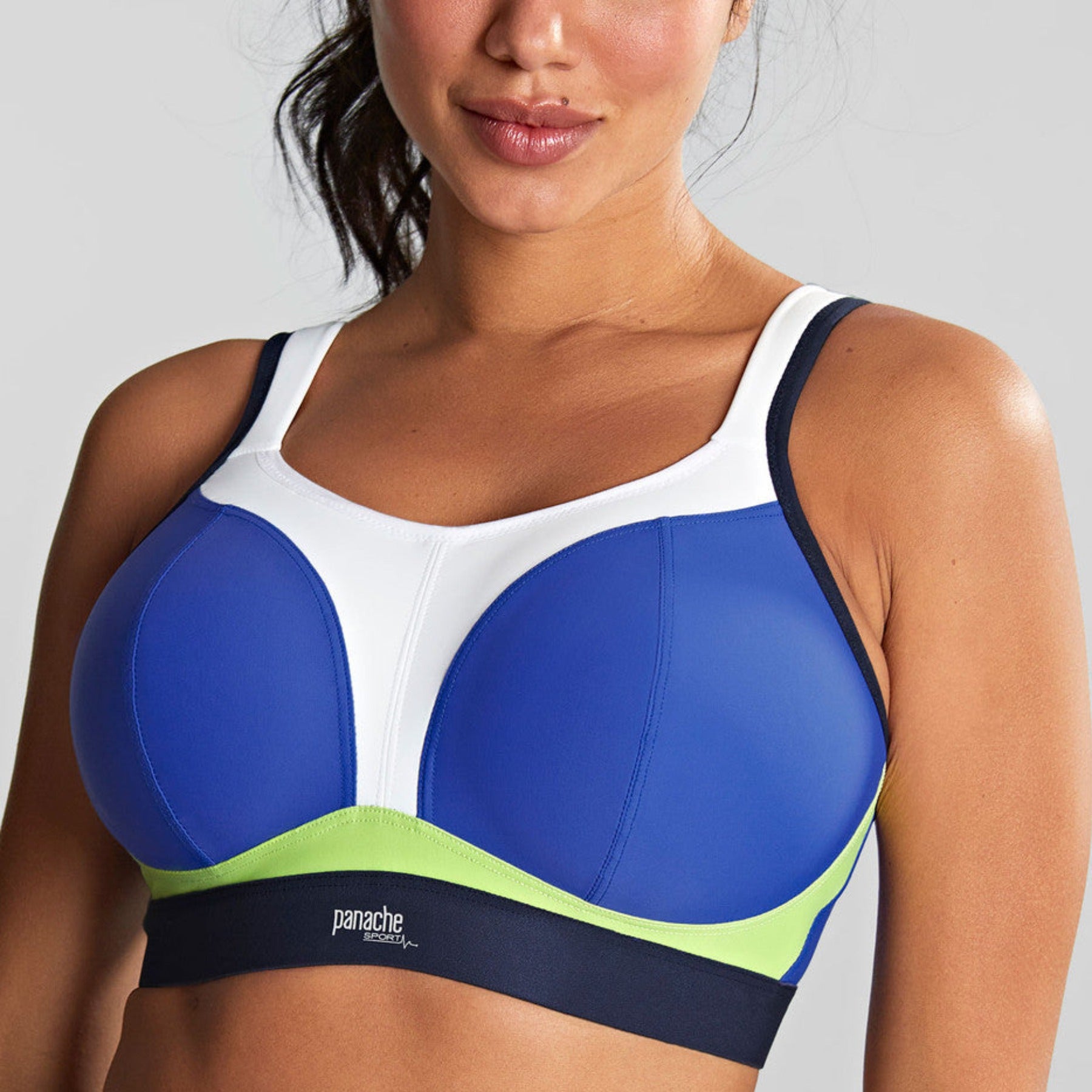 Non Wired Sports Bra 7341B - Blue