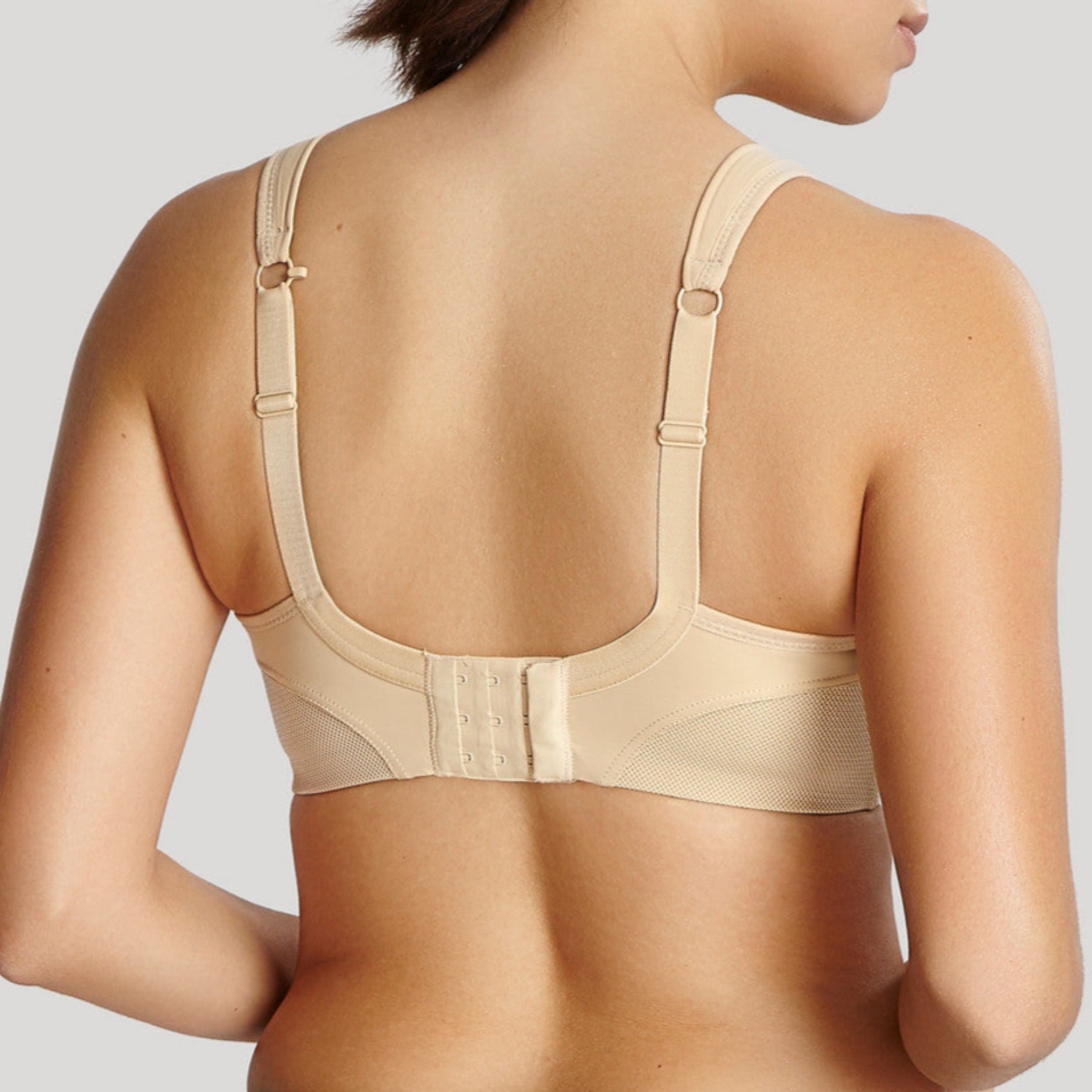 Non Wired Sports Bra 7341 - Latte