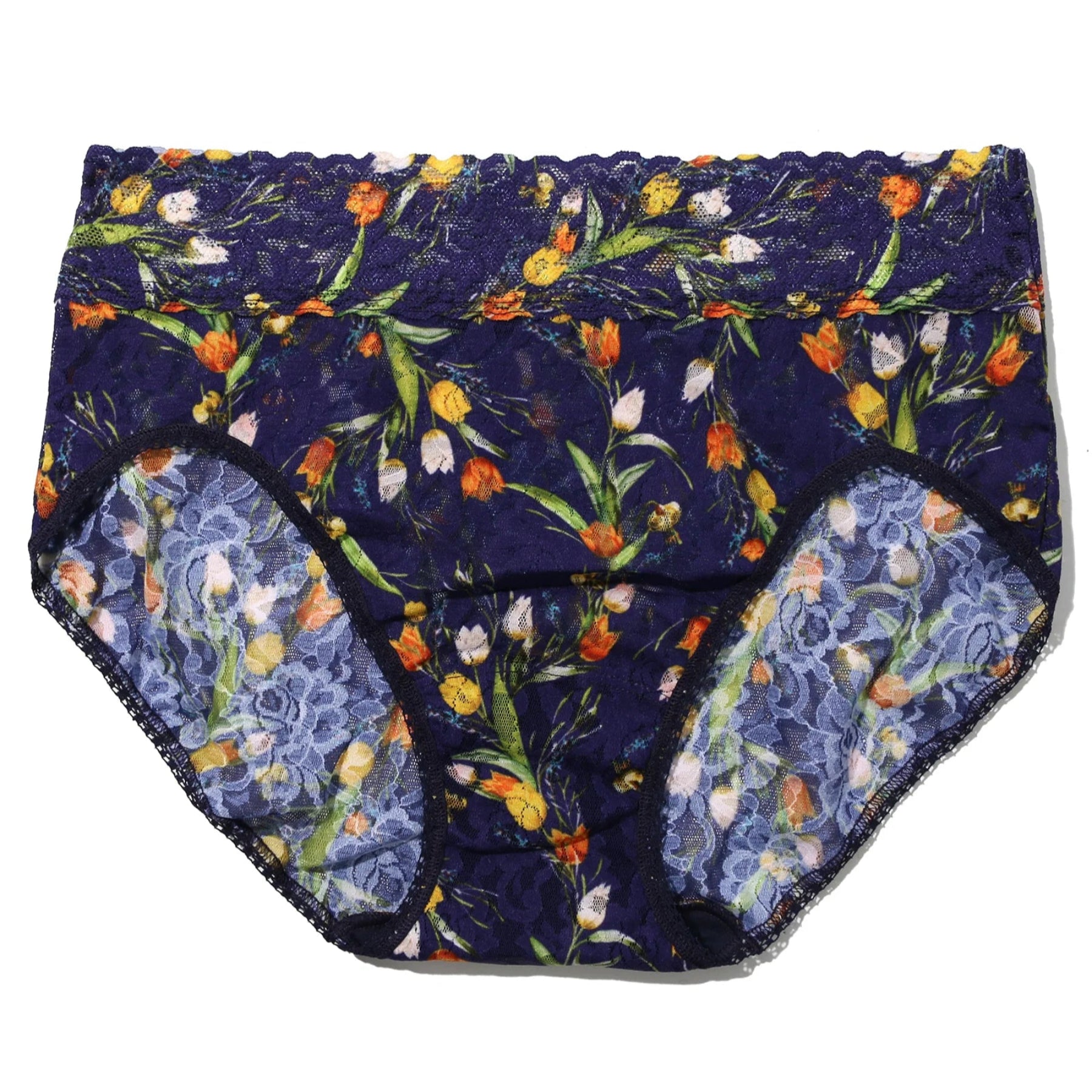 Hanky Panky Printed Signature Lace French Brief PR461 - Central Park (CEPN)