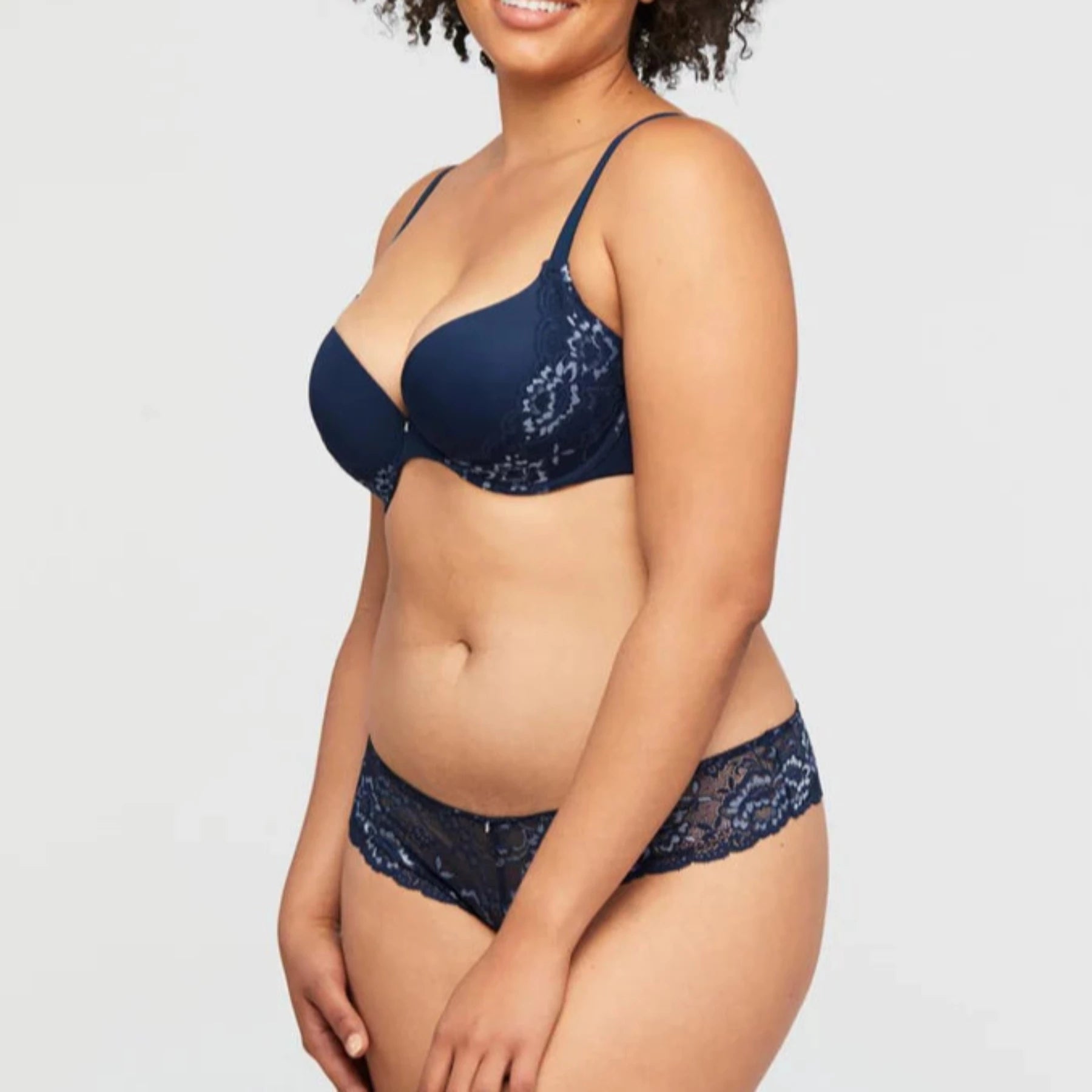 Allure Light Push-Up Bra 9316 - Gemstone Blue/Heaven