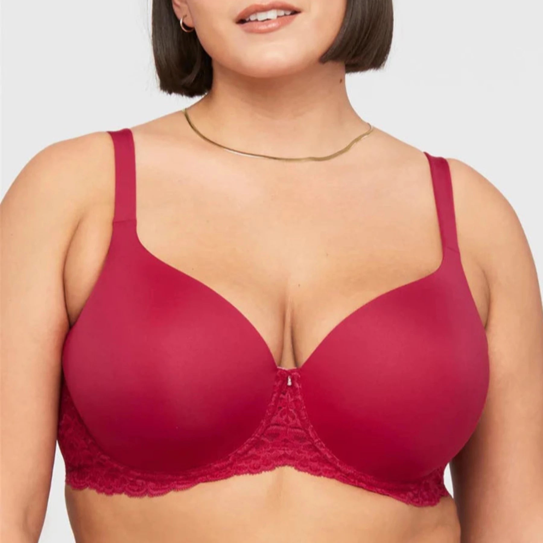 Pure Plus Full Cup T-Shirt Bra 9320 - Raspberry