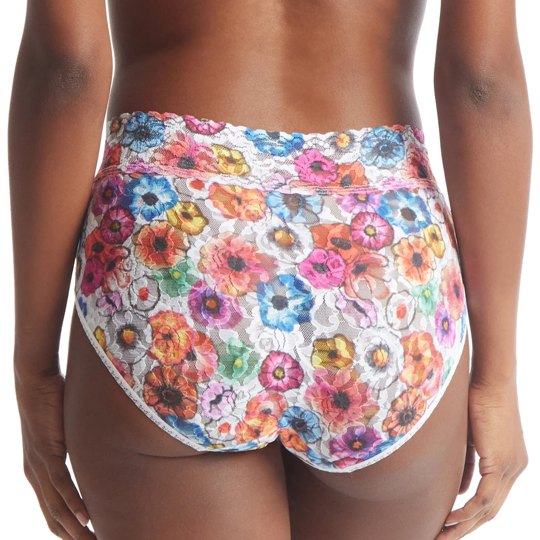 Hanky Panky Printed Signature Lace French Brief PR461 - Linger Awhile (LWHI)