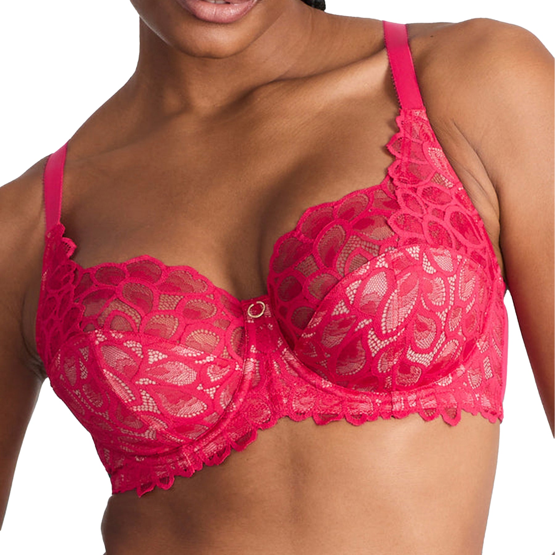 Panache Allure Full Cup Bra 10765 Raspberry Front