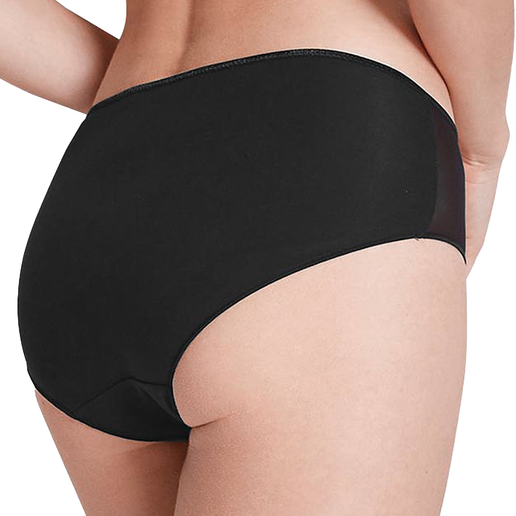 Simone Perele Andora Cotton Brief 131775 Black Back