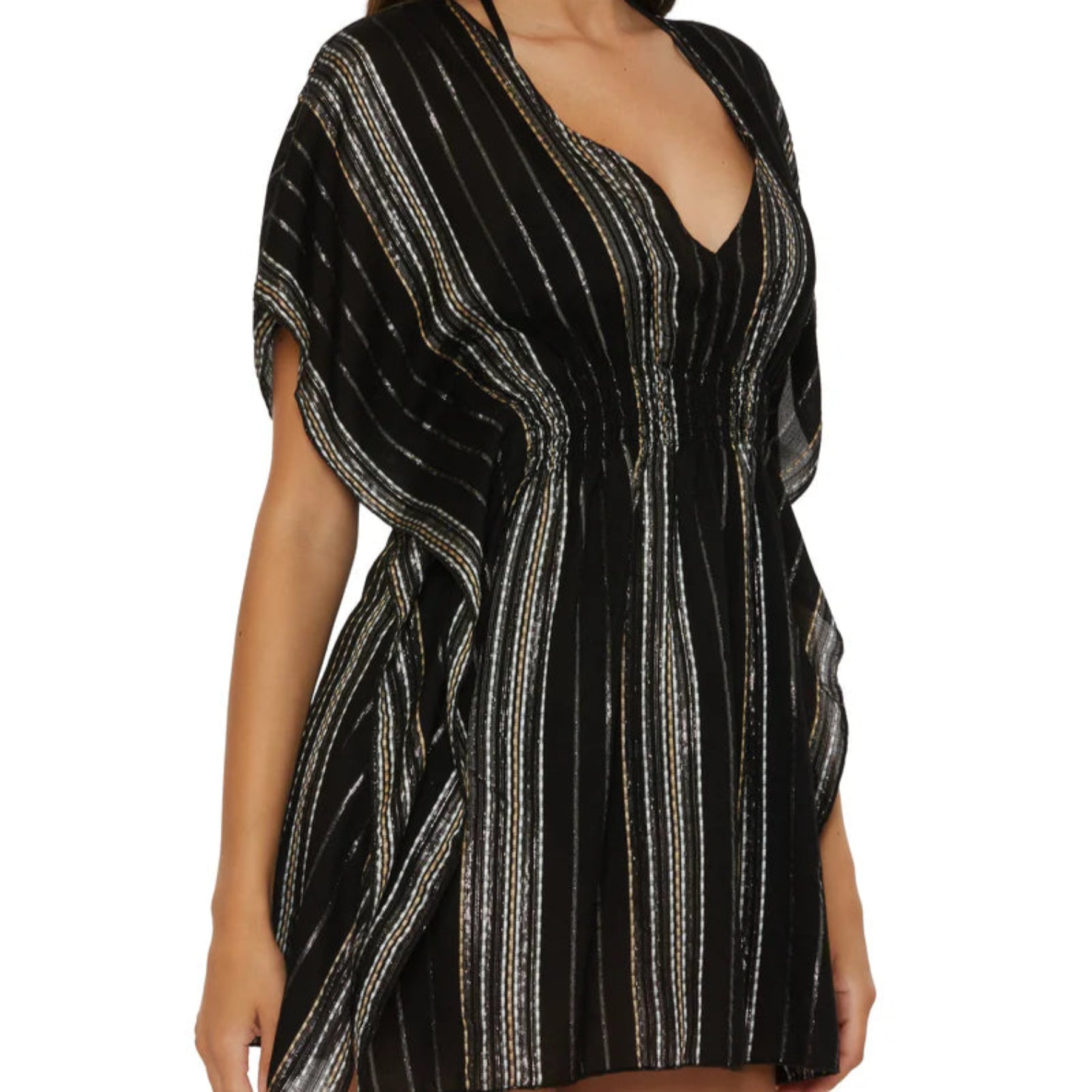 Radiance Woven Tunic 1139571 - Black/Multi